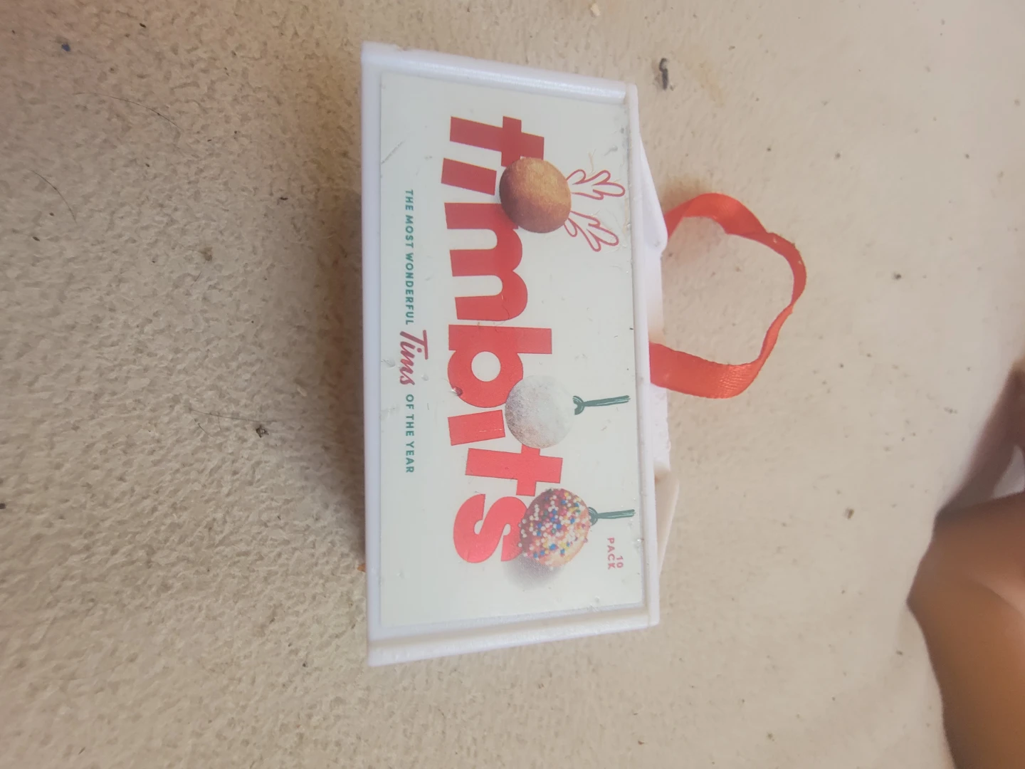 Timbits Mini Milk Carton Replica