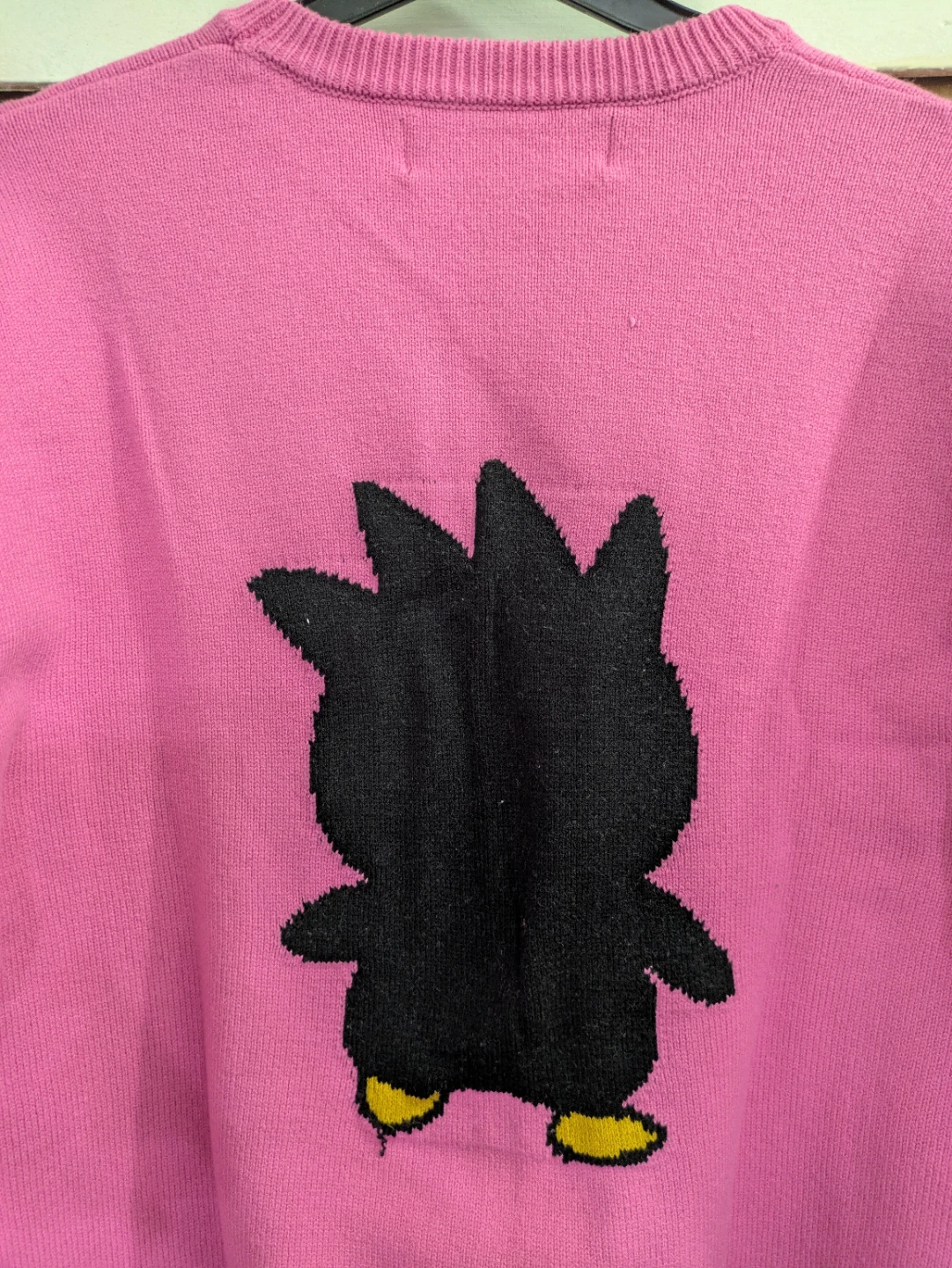 Hello Kitty x Forever 21 Pink Badtz-Maru Sweater - Large - photo 3