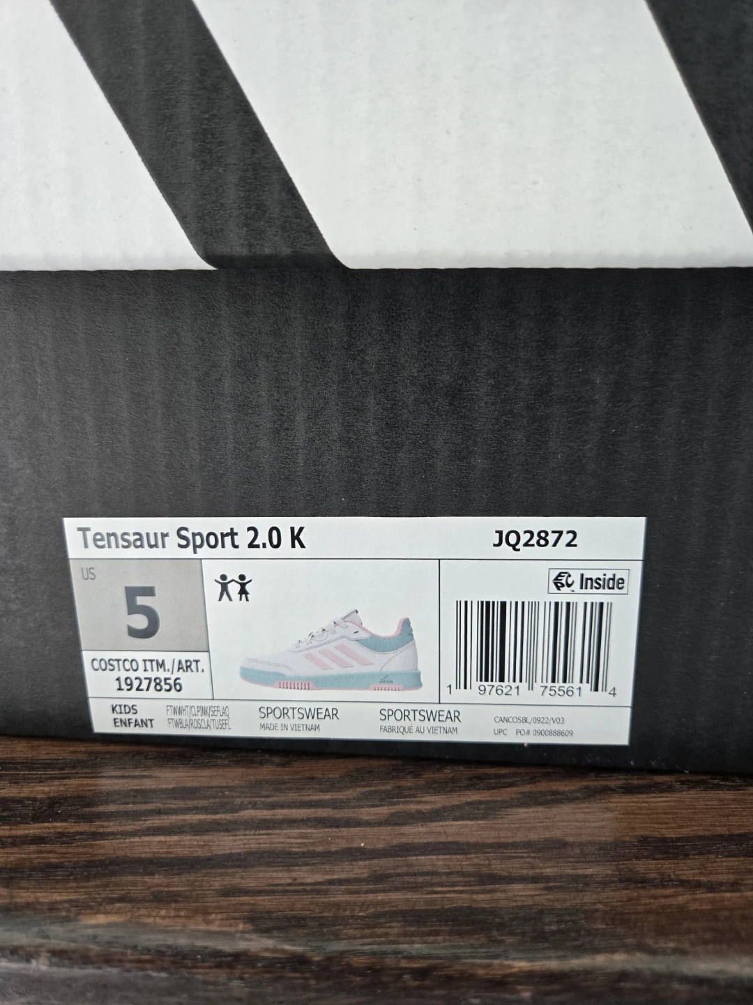 Adidas Girls Size 5 - photo 5