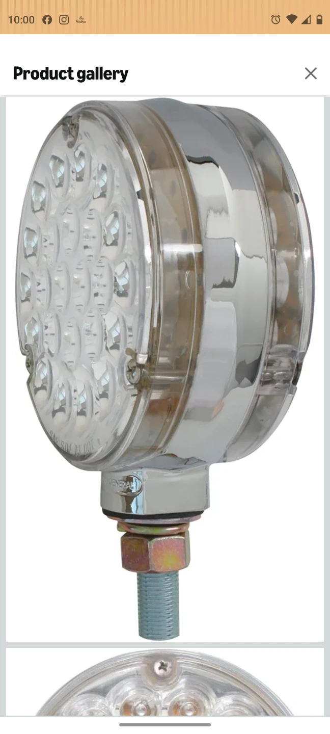 Free delivery,Grand 4" Double Faced LED Lights (Twin Pack) - photo 2