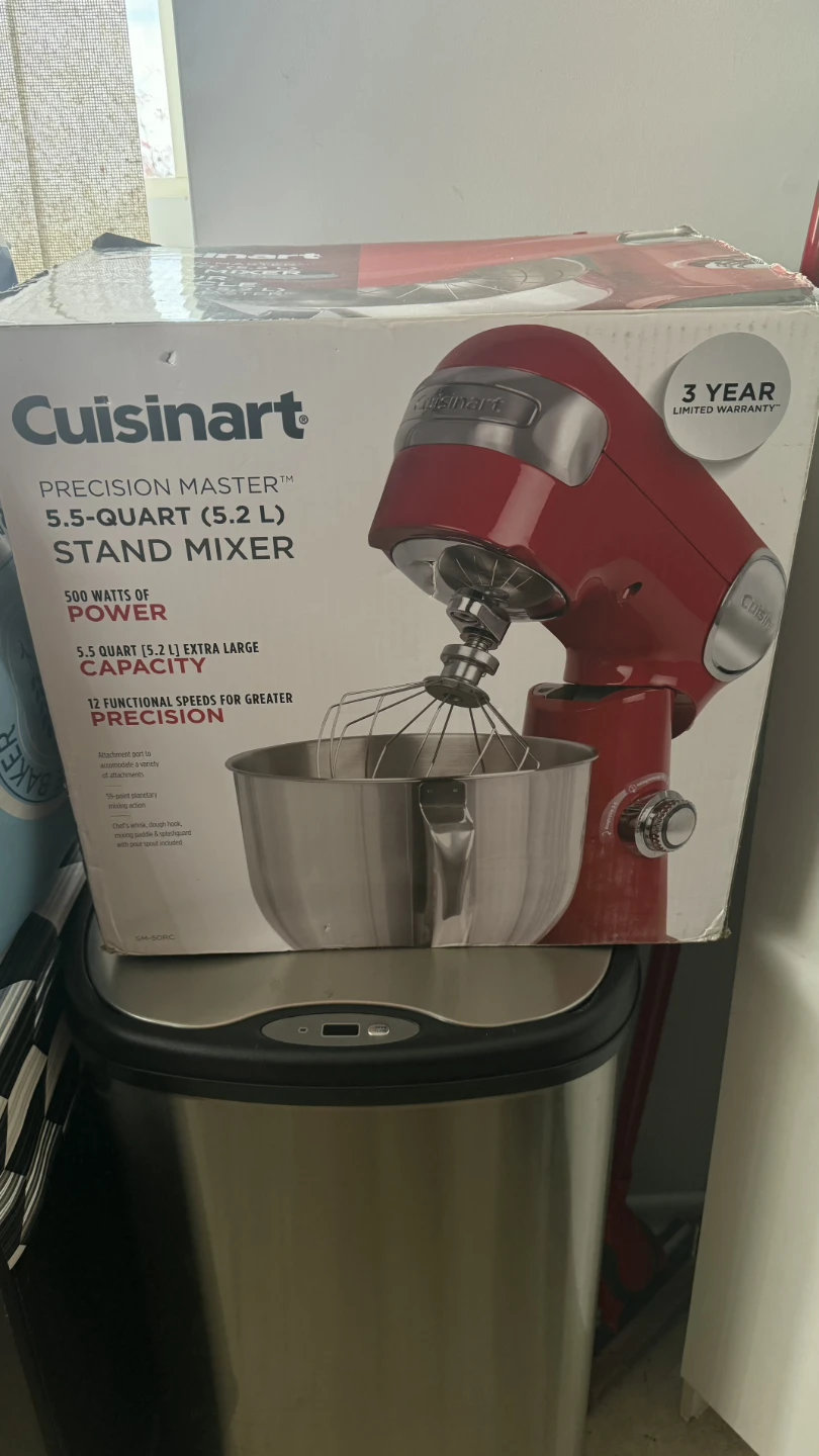 Cuisinart Precision Master Stand Mixer - Red