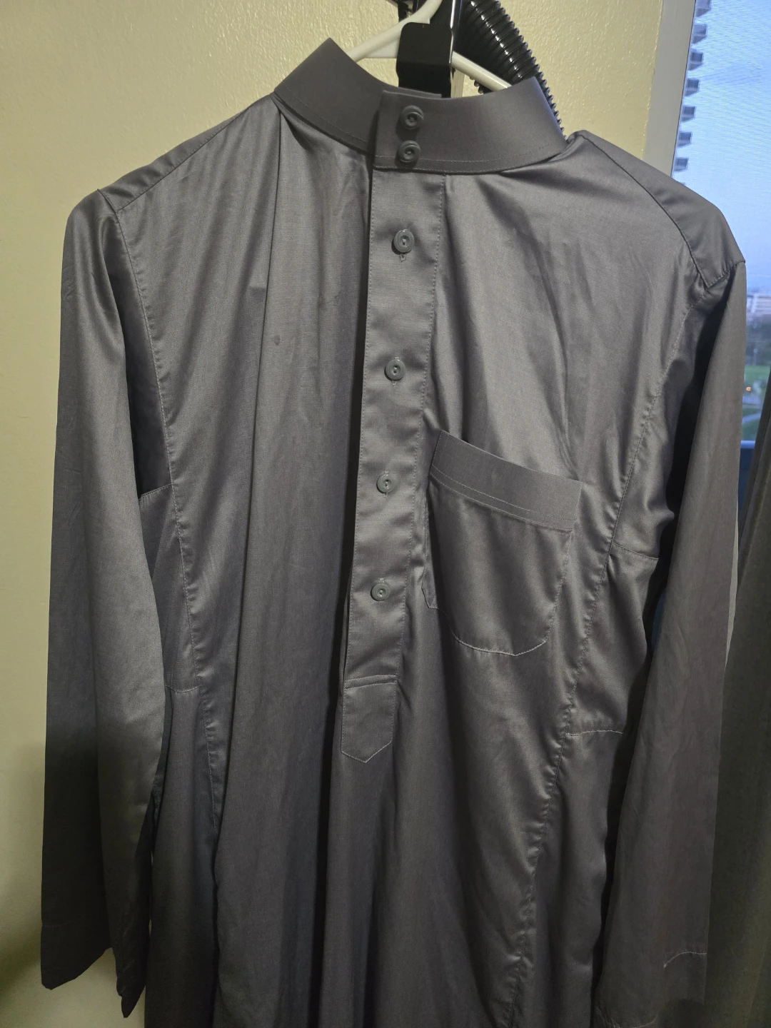 Grey Thobe Dishdasha - photo 2