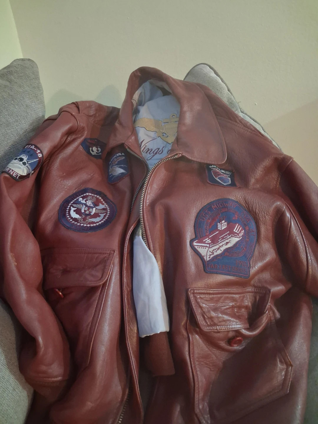 Schott Bros. G-1 US Navy Flight Jacket - photo 5