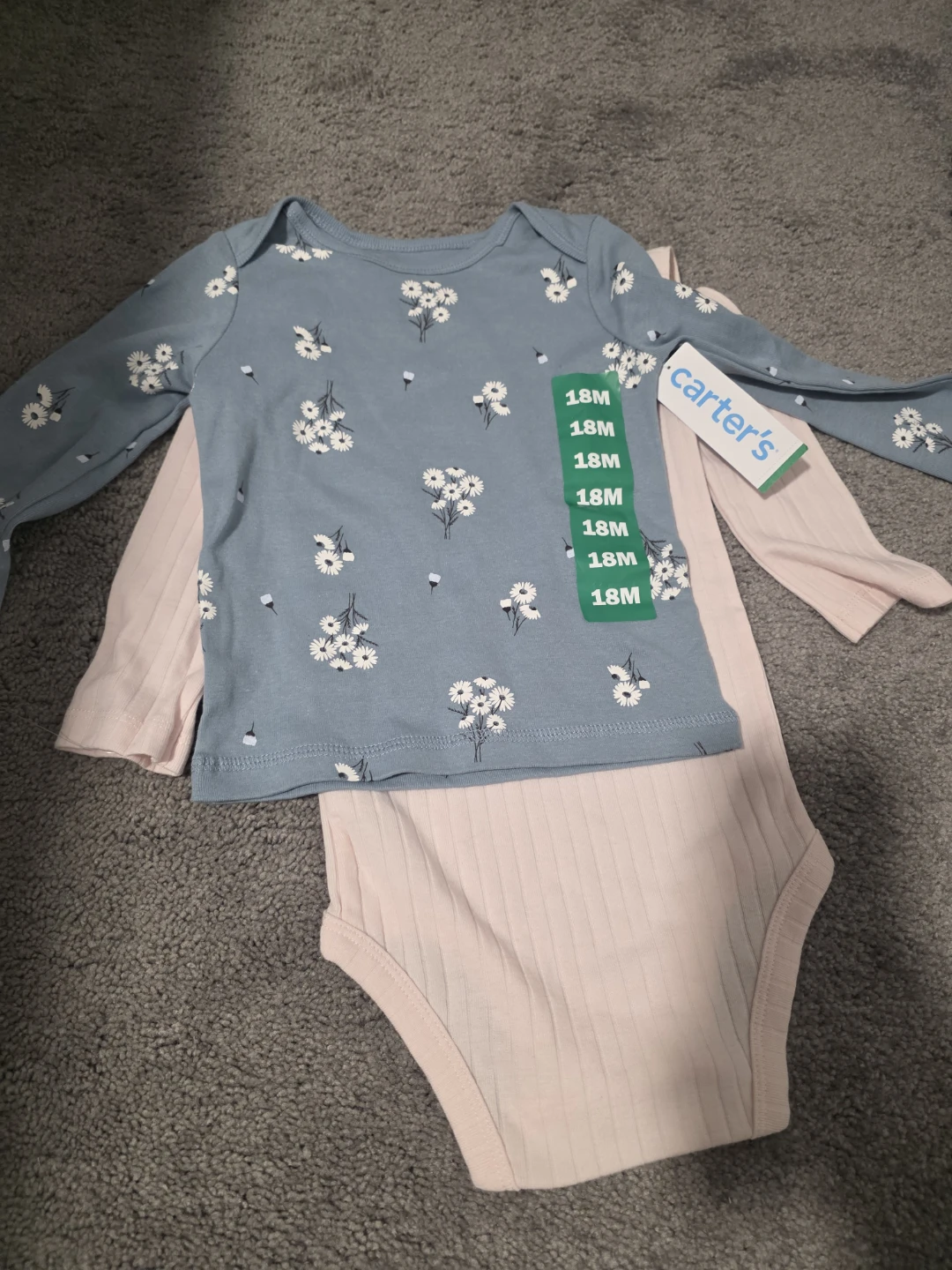 Carter's Baby Girls' Bodysuit Set - 18 Months
