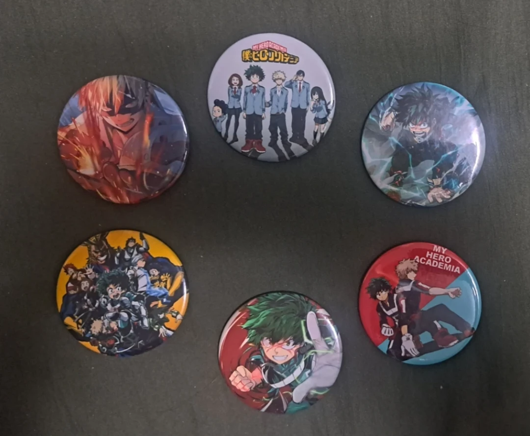 My Hero Academia (MHA) Button / Pin