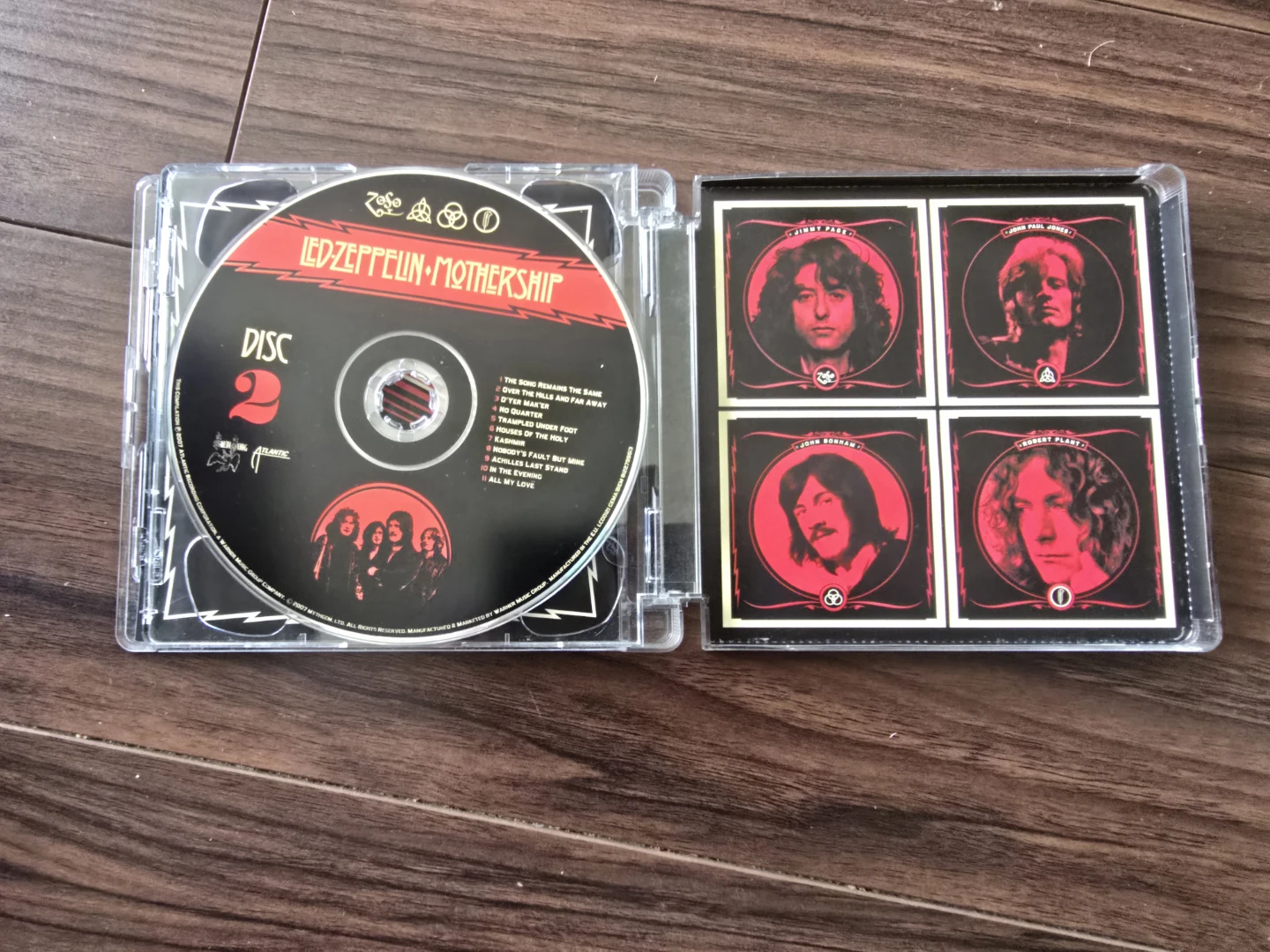 Led Zeppelin Mothership 2 CD set - photo 5