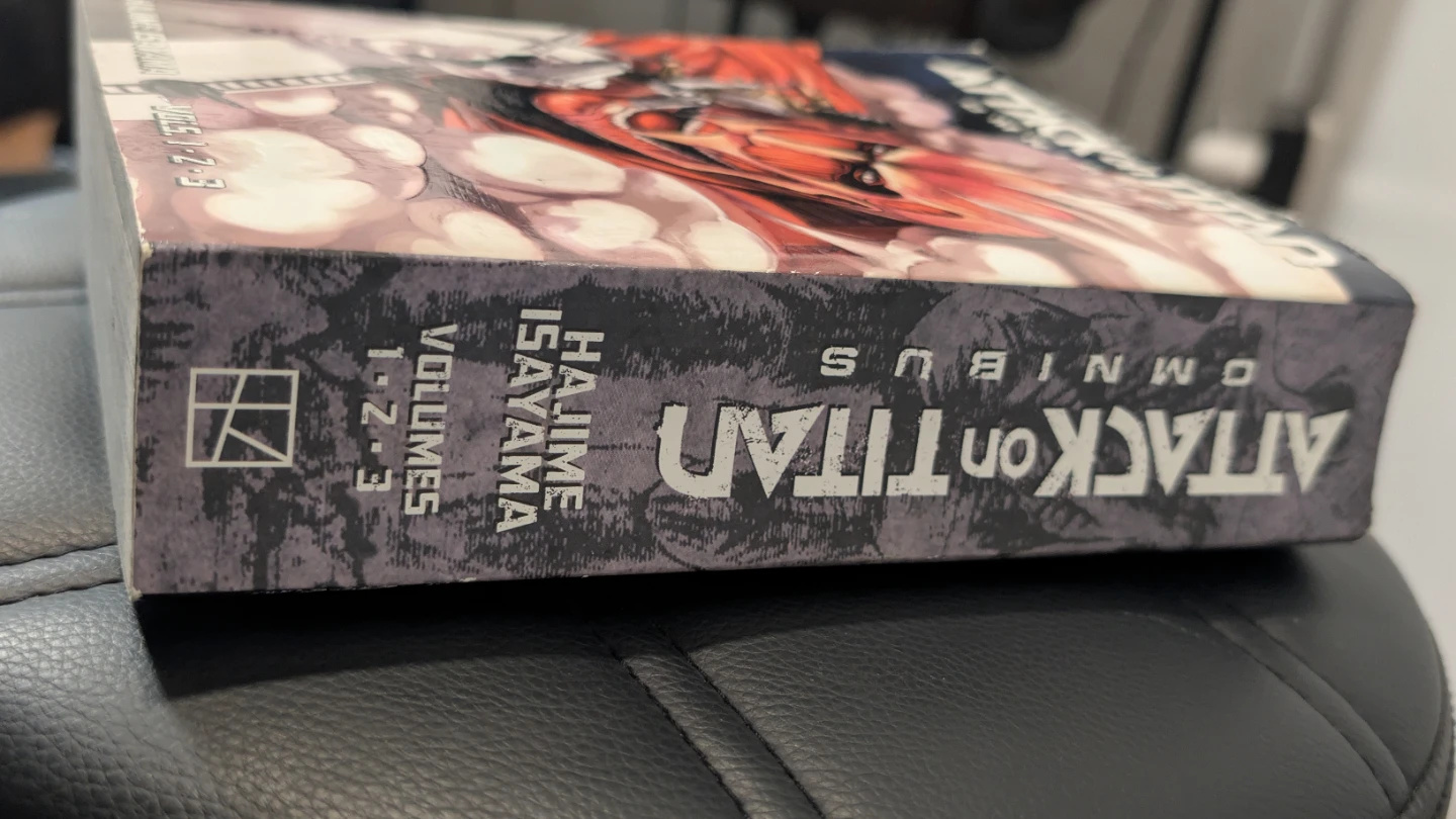 Attack on Titan Omnibus Volumes 1-3 Manga