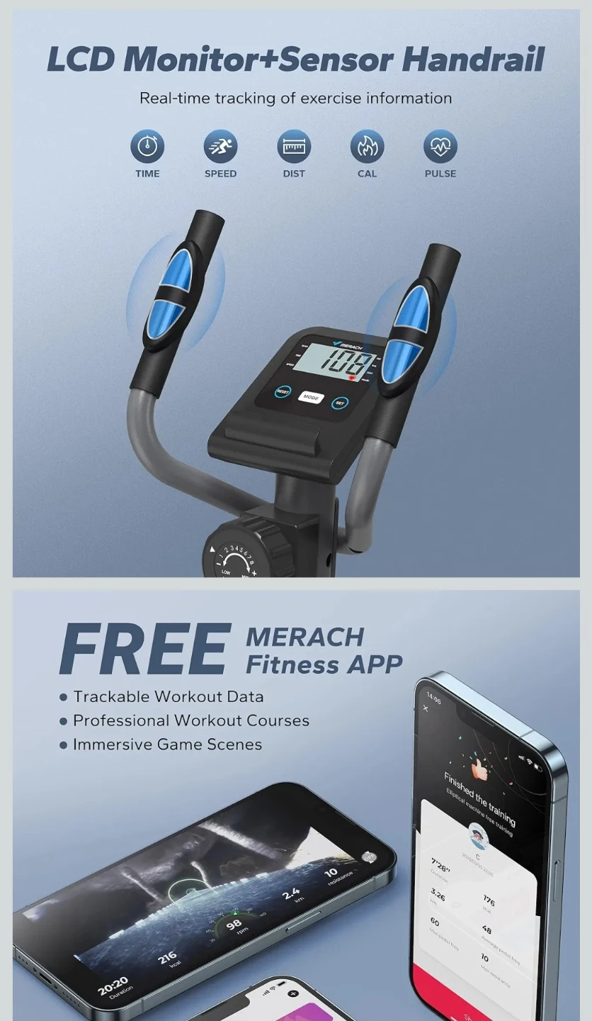 MERACH Elliptical Machine - photo 4