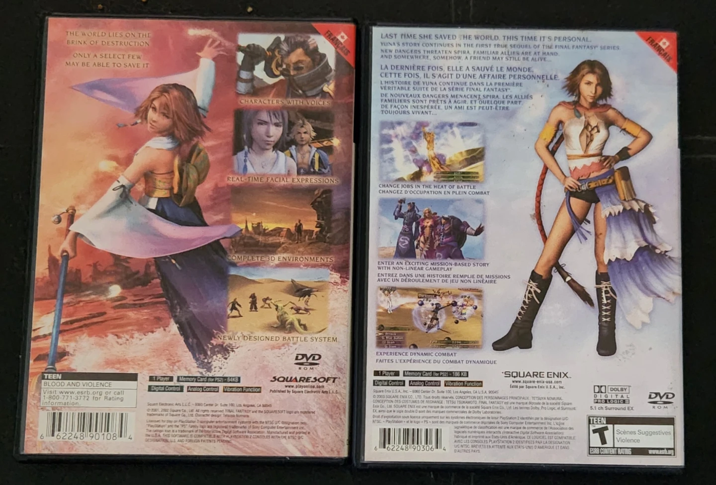 Final Fantasy X & X2 Complete With Manuals - photo 2