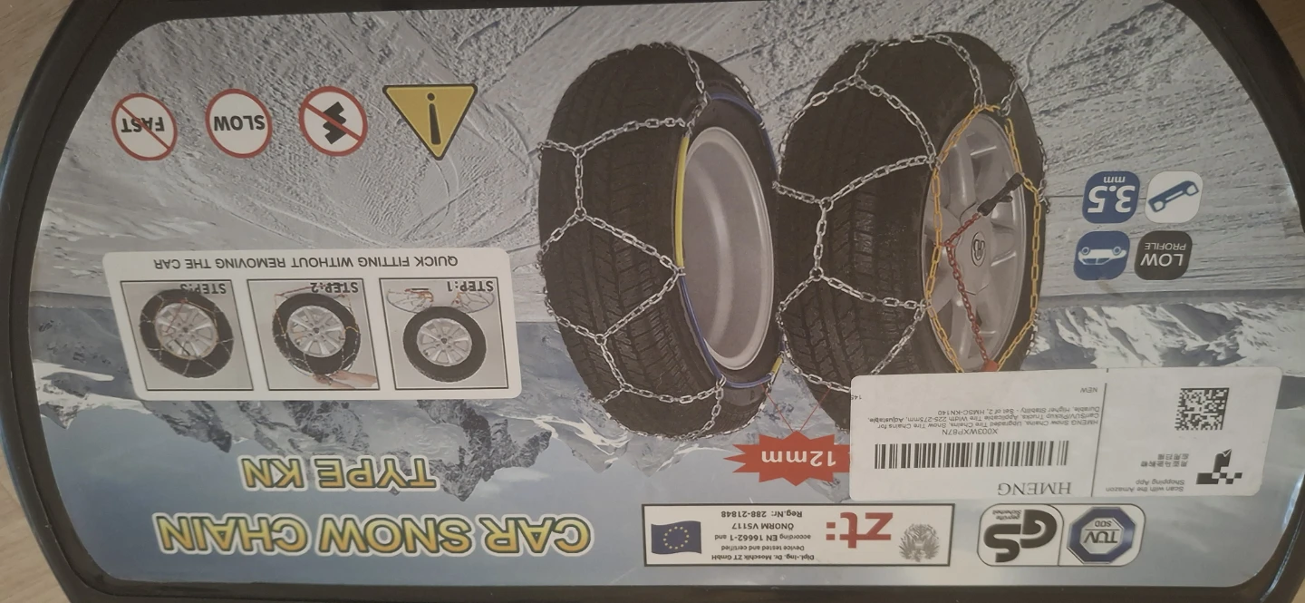 HMENG Car Snow Chains KN140 - photo 4