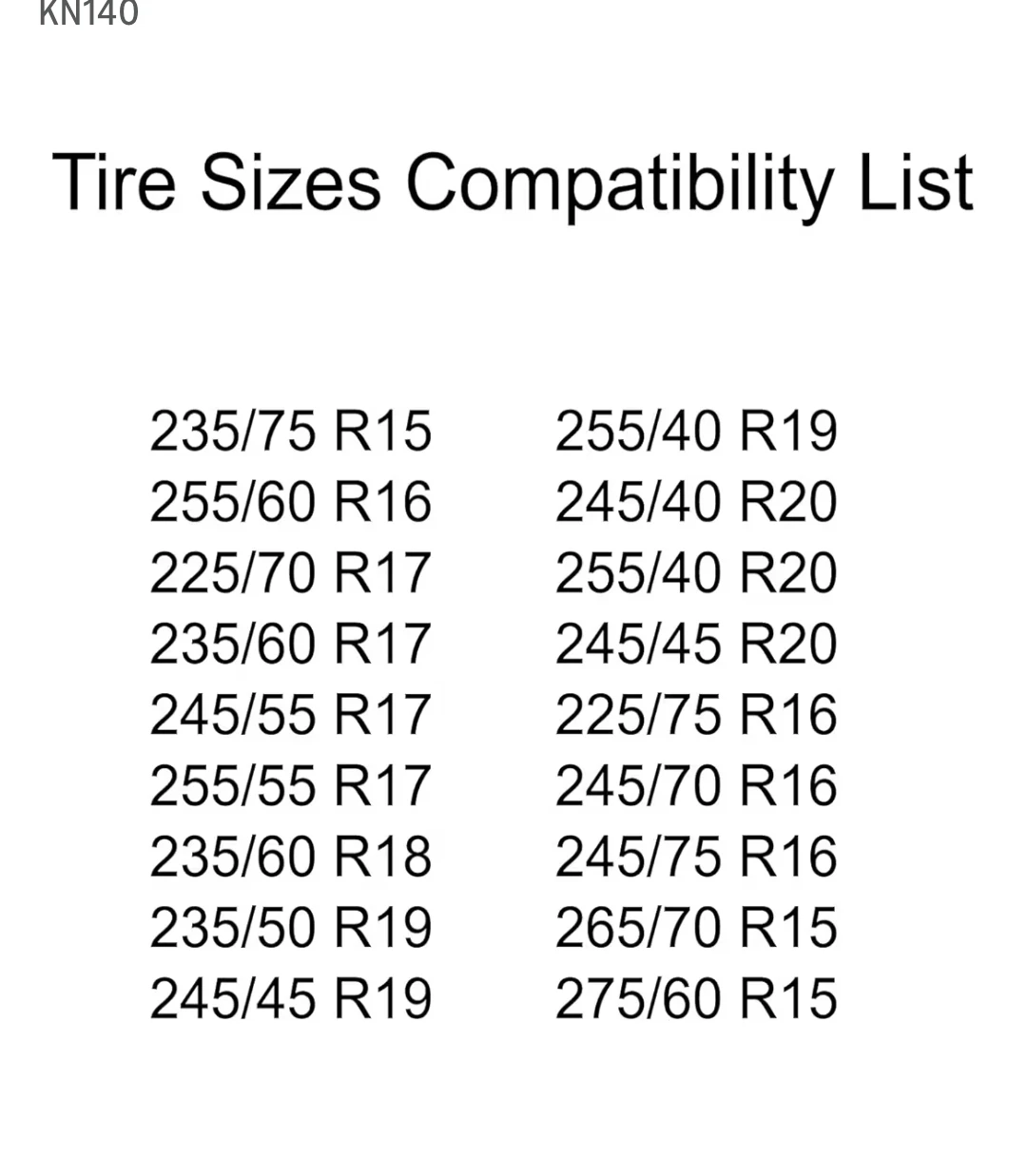 HMENG Car Snow Chains KN140 - photo 3