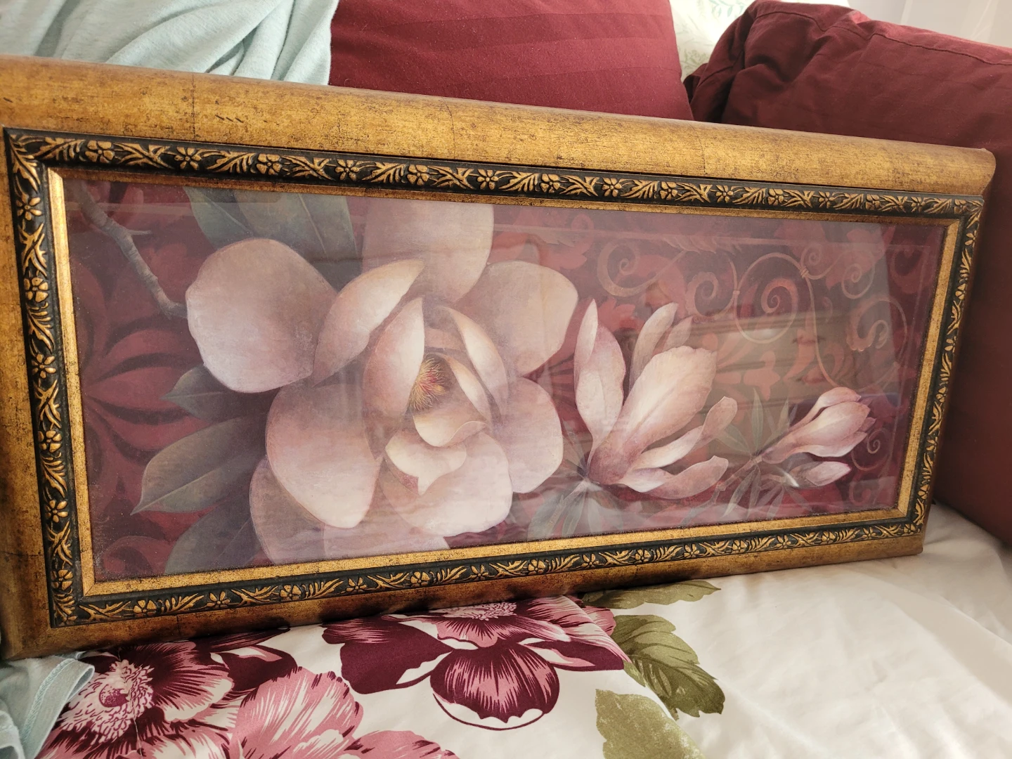 Framed Floral Wall Art