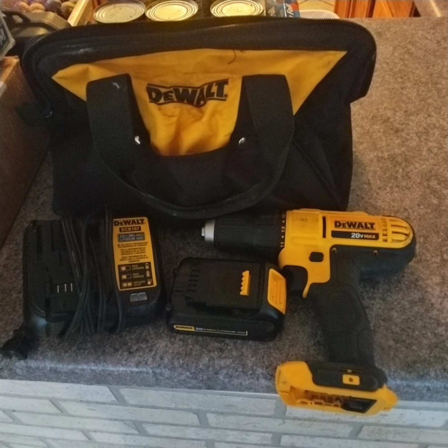 Drill set new 20 vots