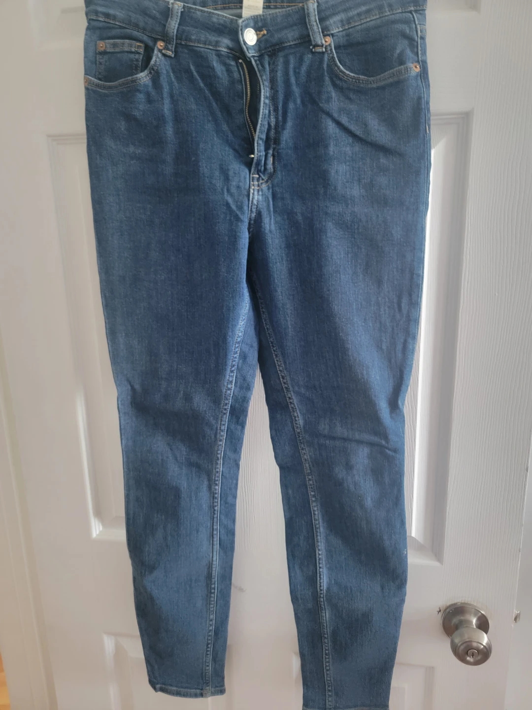 H&M Women's Blue Denim Jeans - US 10