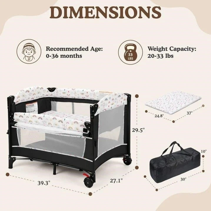 YMCLUB Baby Bed Changing Station - photo 4