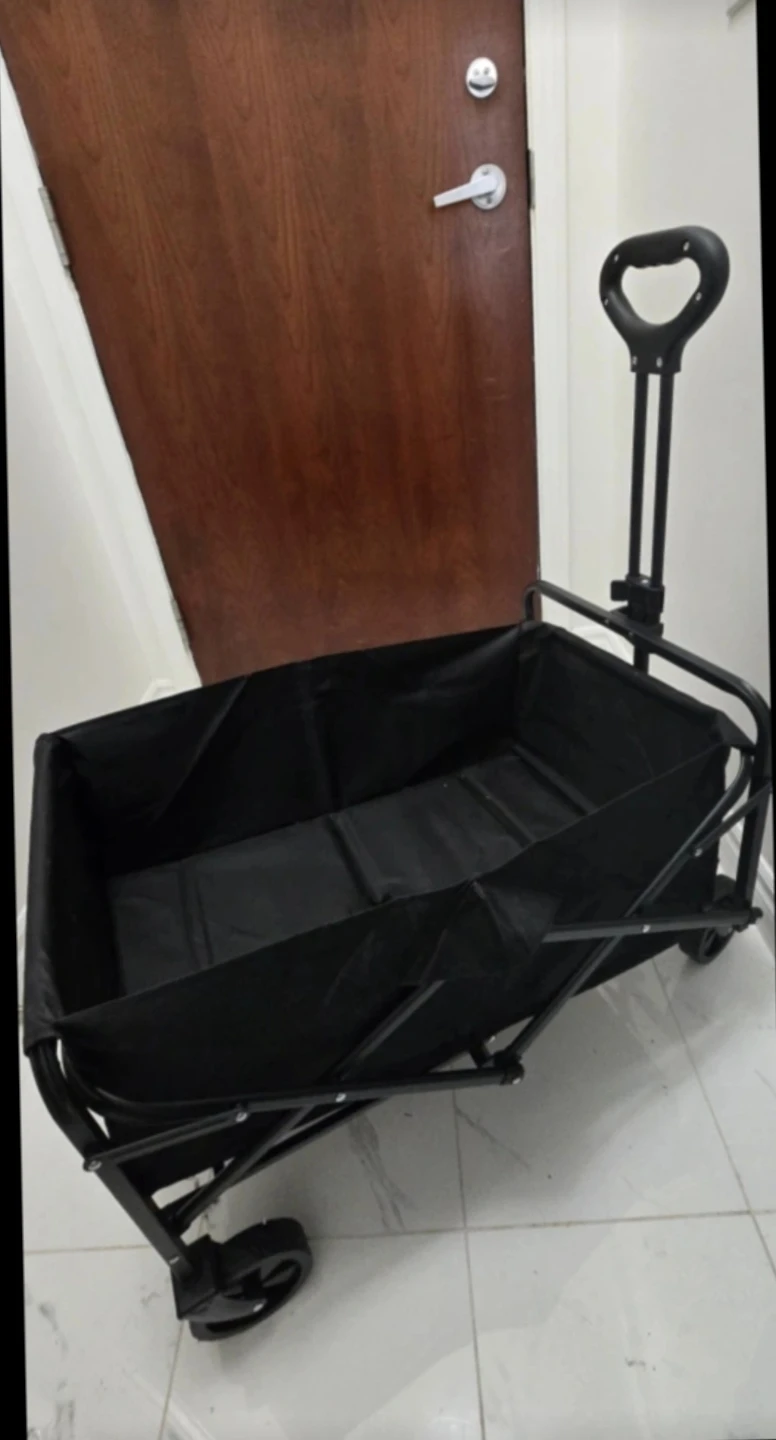 Black Folding Wagon Cart - photo 2