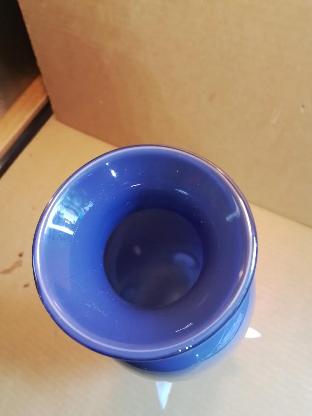 Italian art glass vase, most likely made in the Murano or Empoli - photo 4