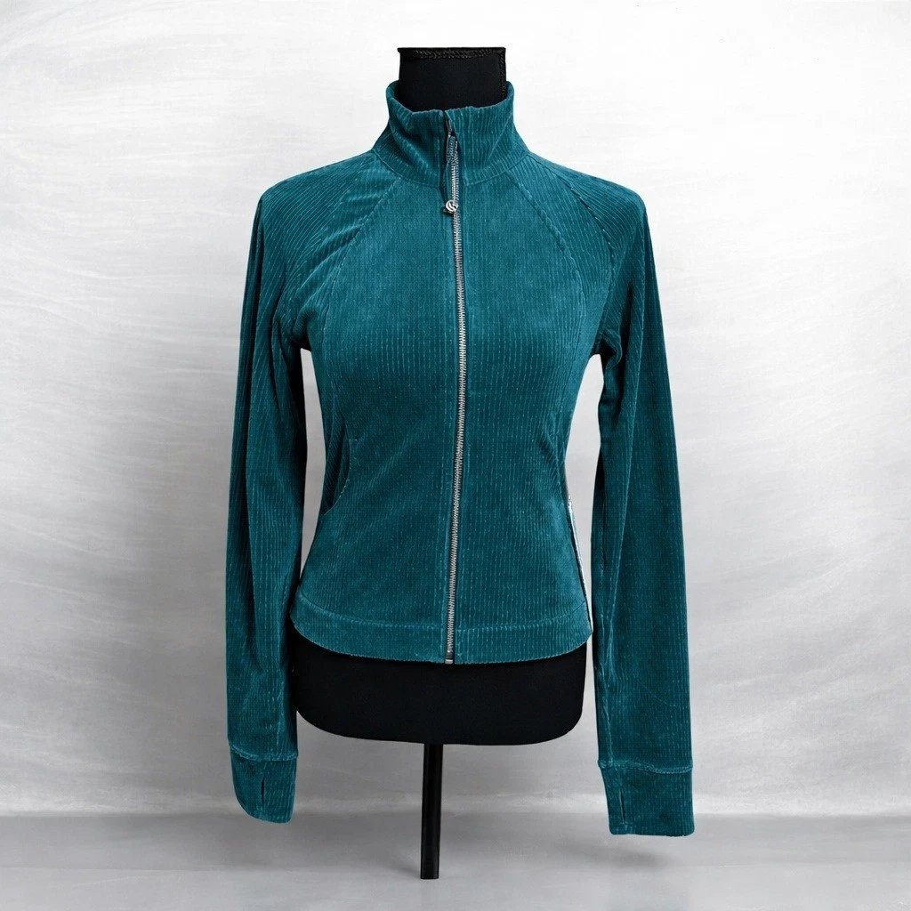 New Lululemon Corduroy Zip-Up Jacket size 2