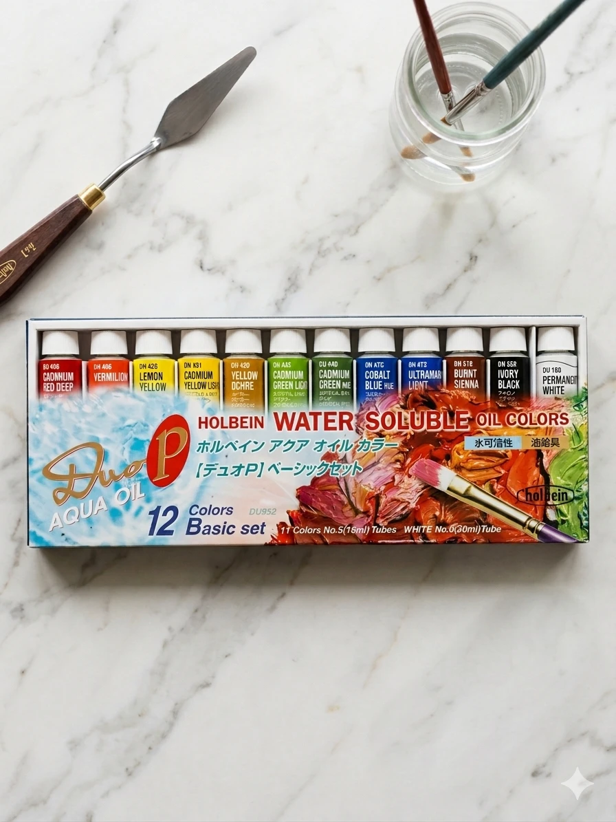 ✨ Brand New Holbein Duo Aqua Water-Soluble Oil Colors