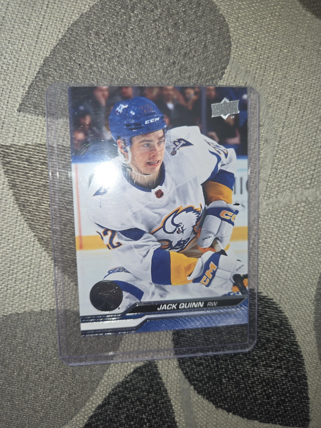 Jack Quinn 2022-23 Upper Deck Series 2 Hockey Card #271