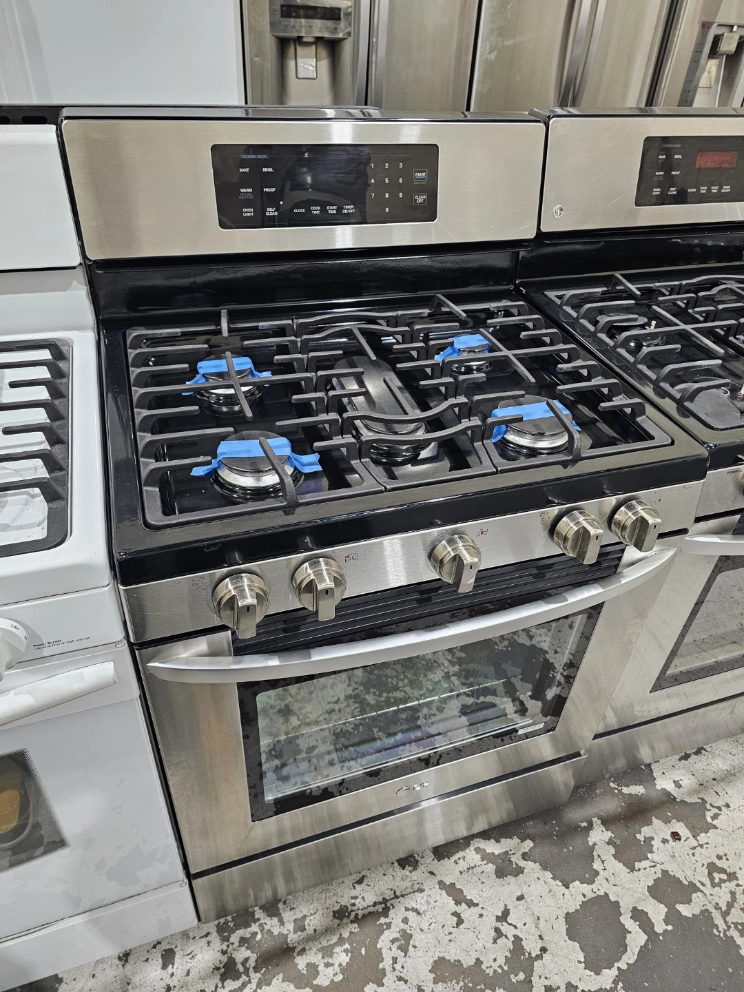 LG 30in Stainless steel gas stove