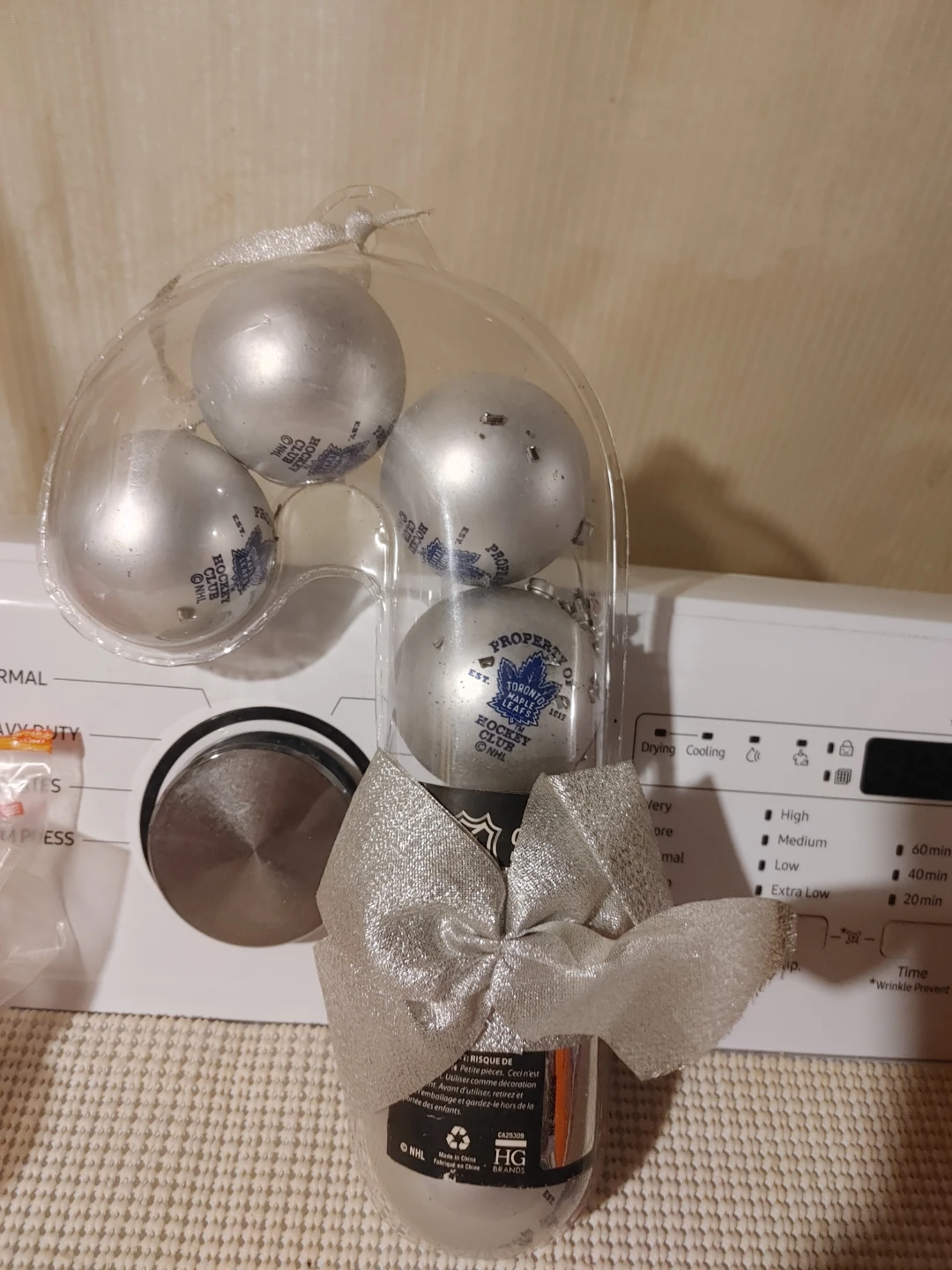 Toronto Maple Leafs Hockey Club Christmas Ornaments