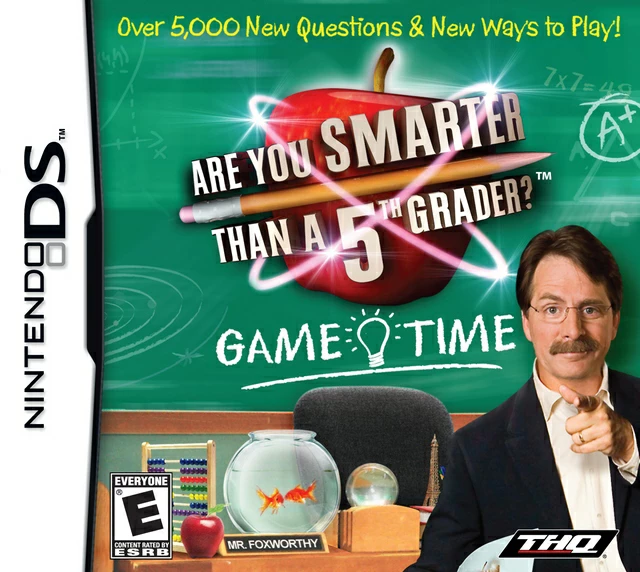 Nintendo DS Are You Smarter Than A 5th Grader? Game Time