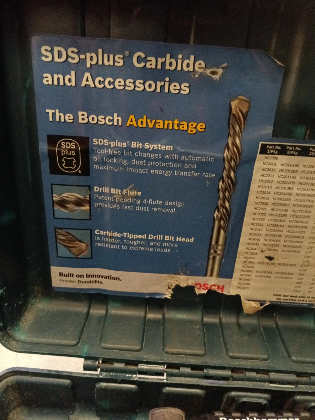 Bosch Bulldog Xtreme Rotary Hammer Drill - photo 3