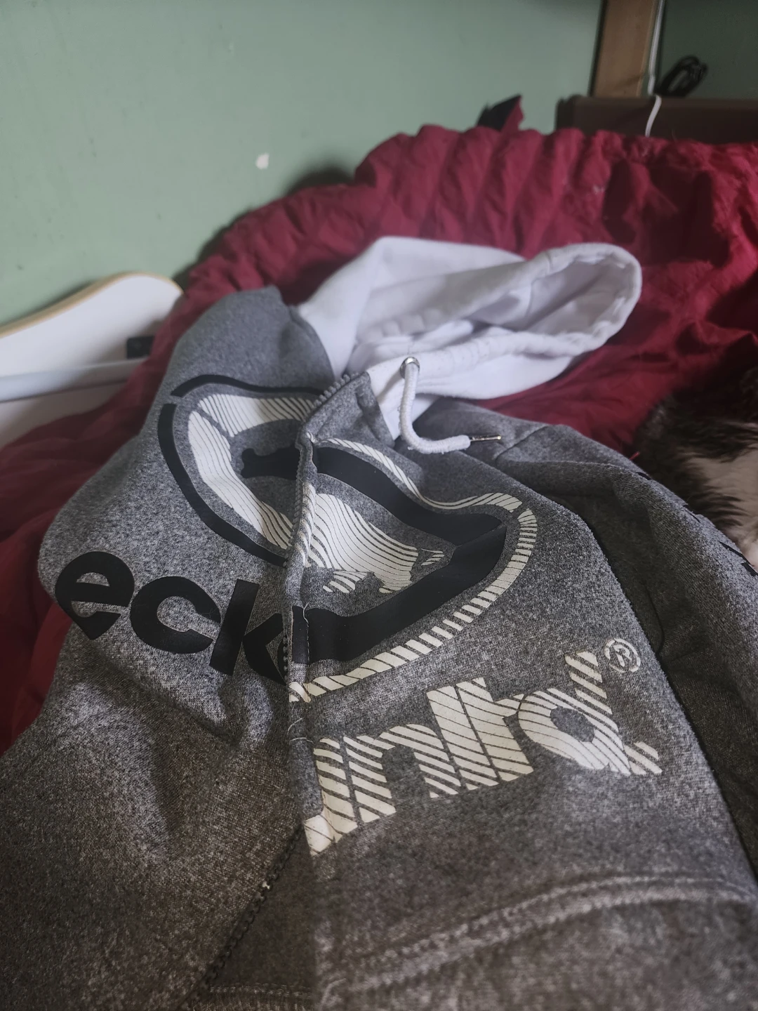 Ecko Unltd. Grey Zip-Up Hoodie