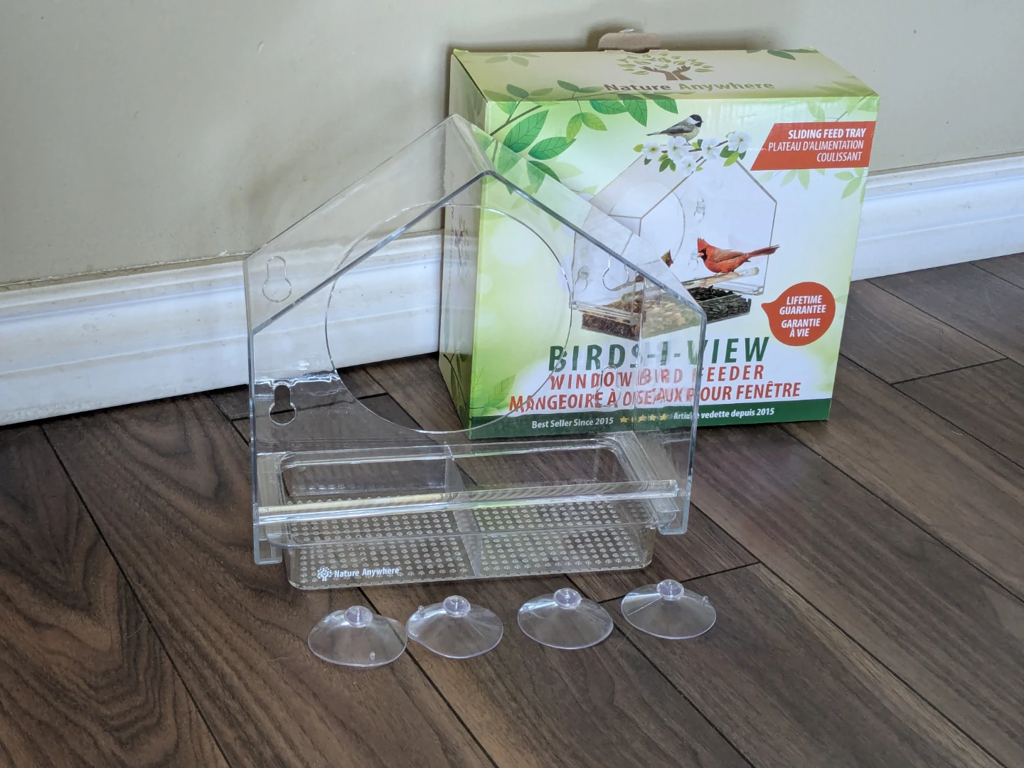 Nature Anywhere Birds-i-View Window Bird Feeder - photo 2