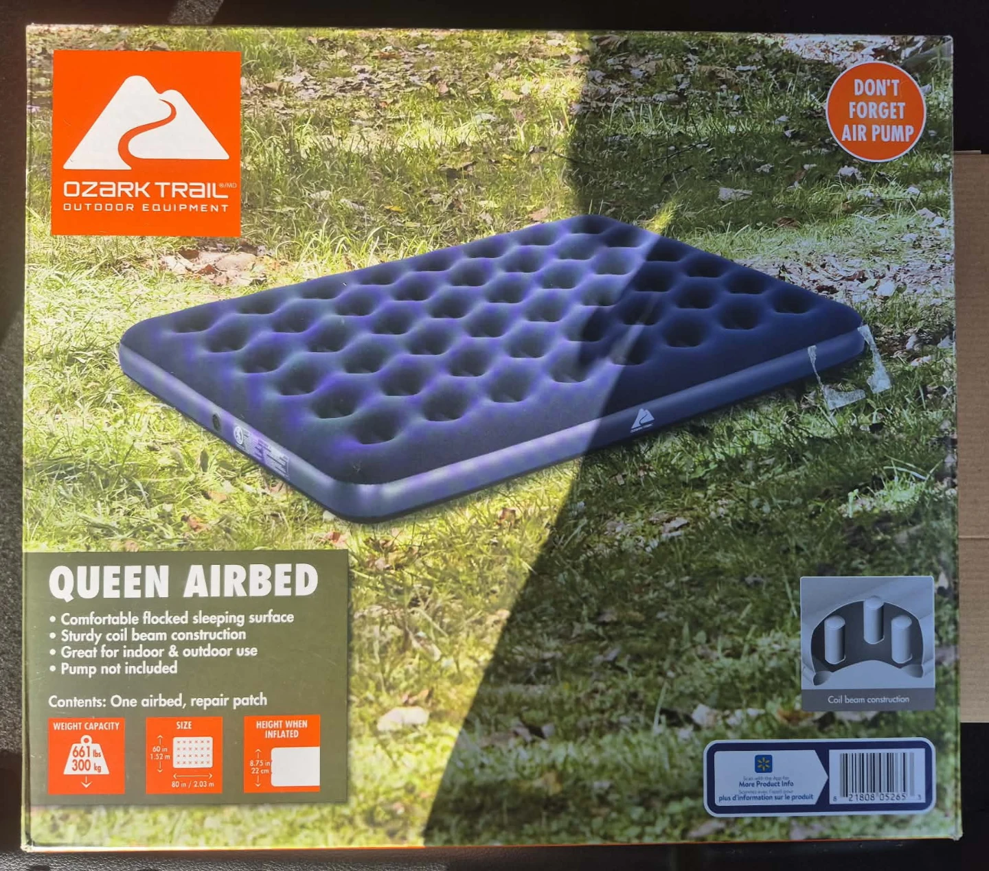 Queen Airmatress Ozark Trail