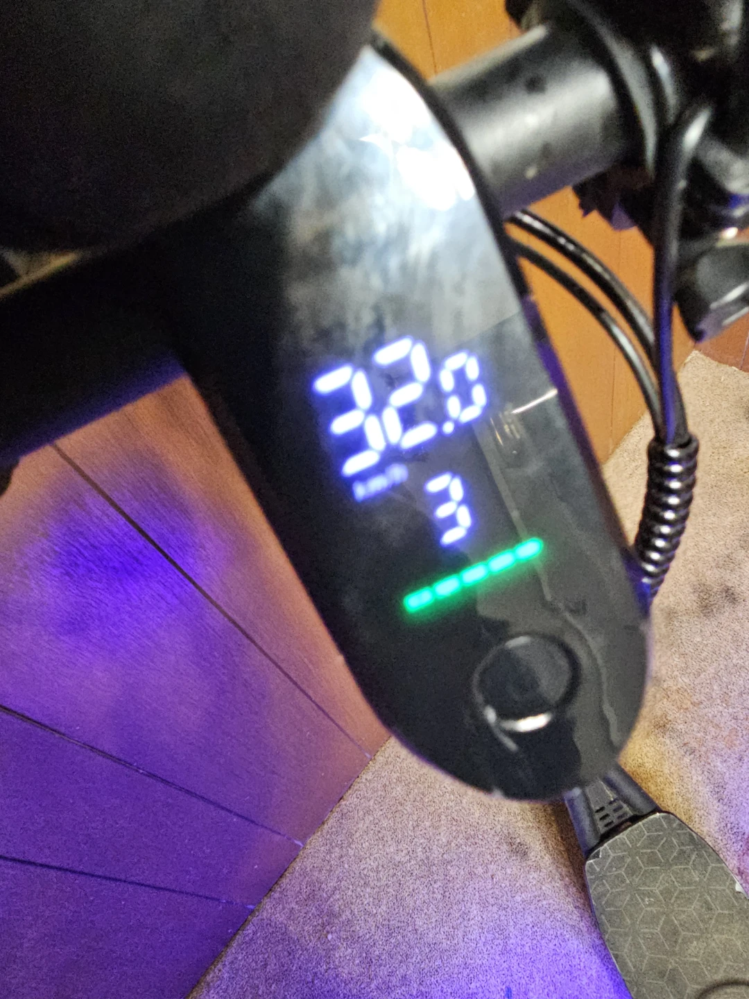 Electric Scooter Handlebar Assembly with Display - photo 4