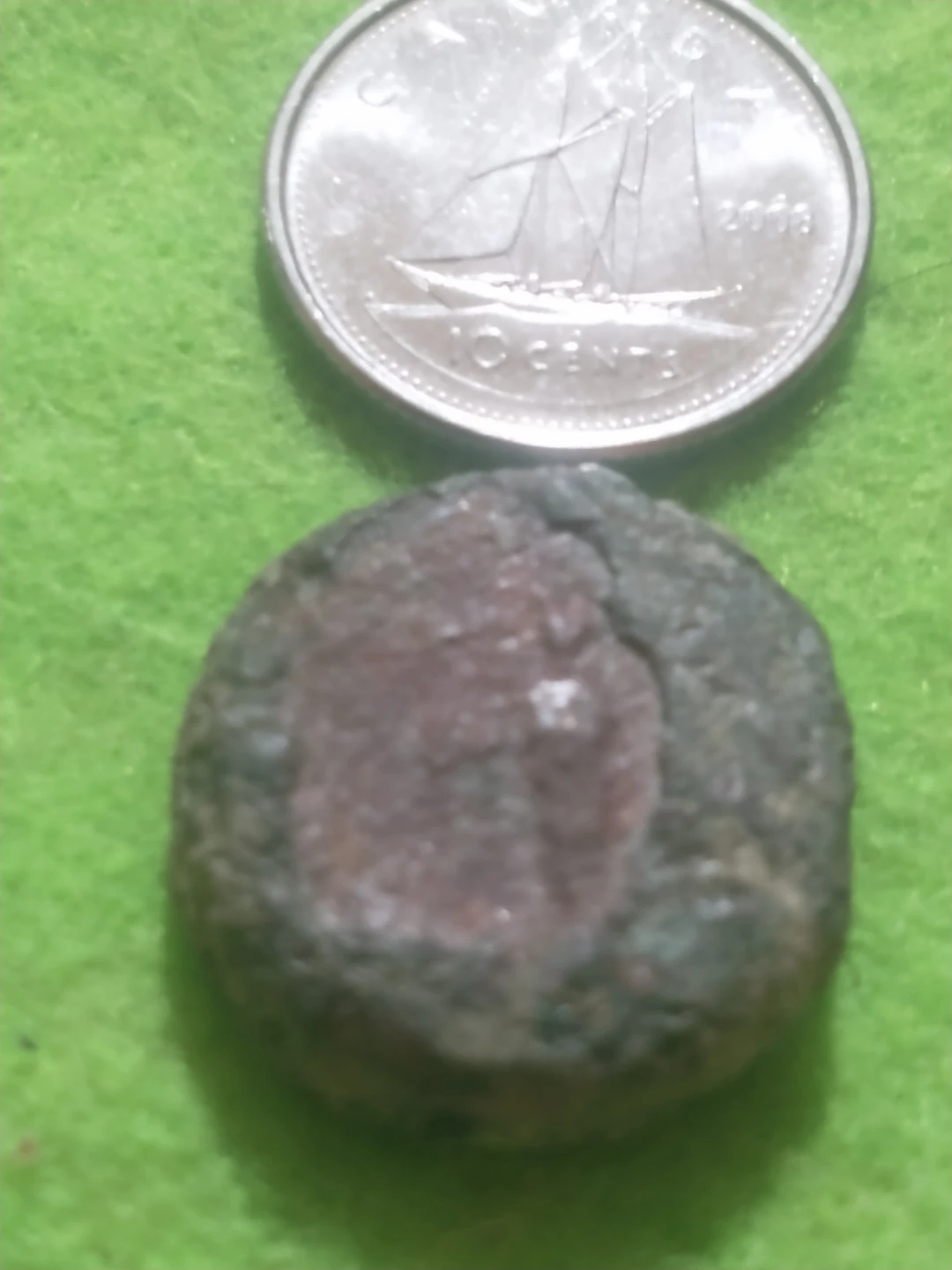 Unattributed ancient Greek countermarked coin - photo 3