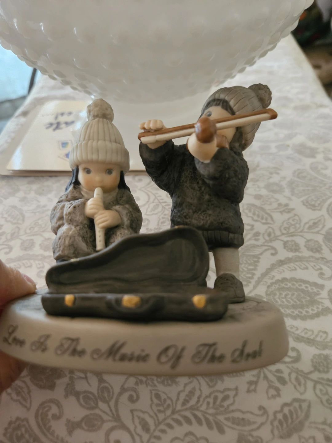 "Love Is The Music Of The Soul" Musical Figurines - photo 4