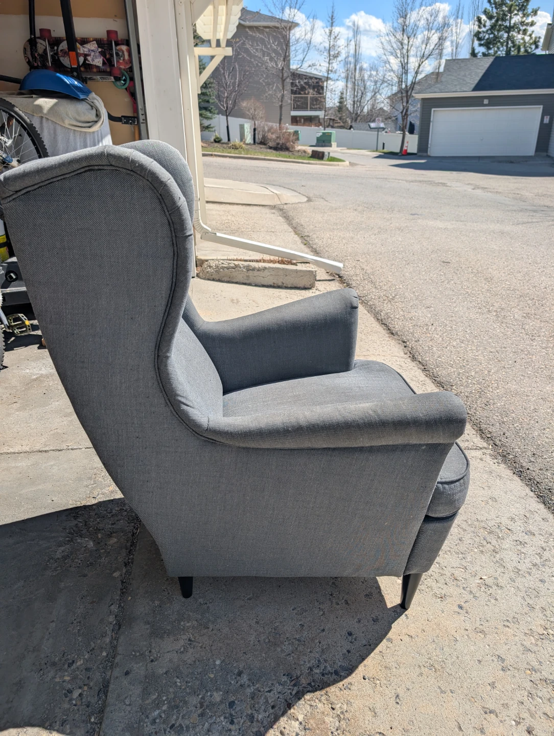 IKEA Strandmon Armchair - Nordvalla dark gray - photo 3