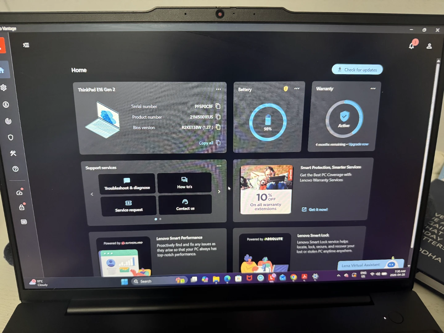 Lenovo ThinkPad E16 Gen 2 Laptop - photo 5