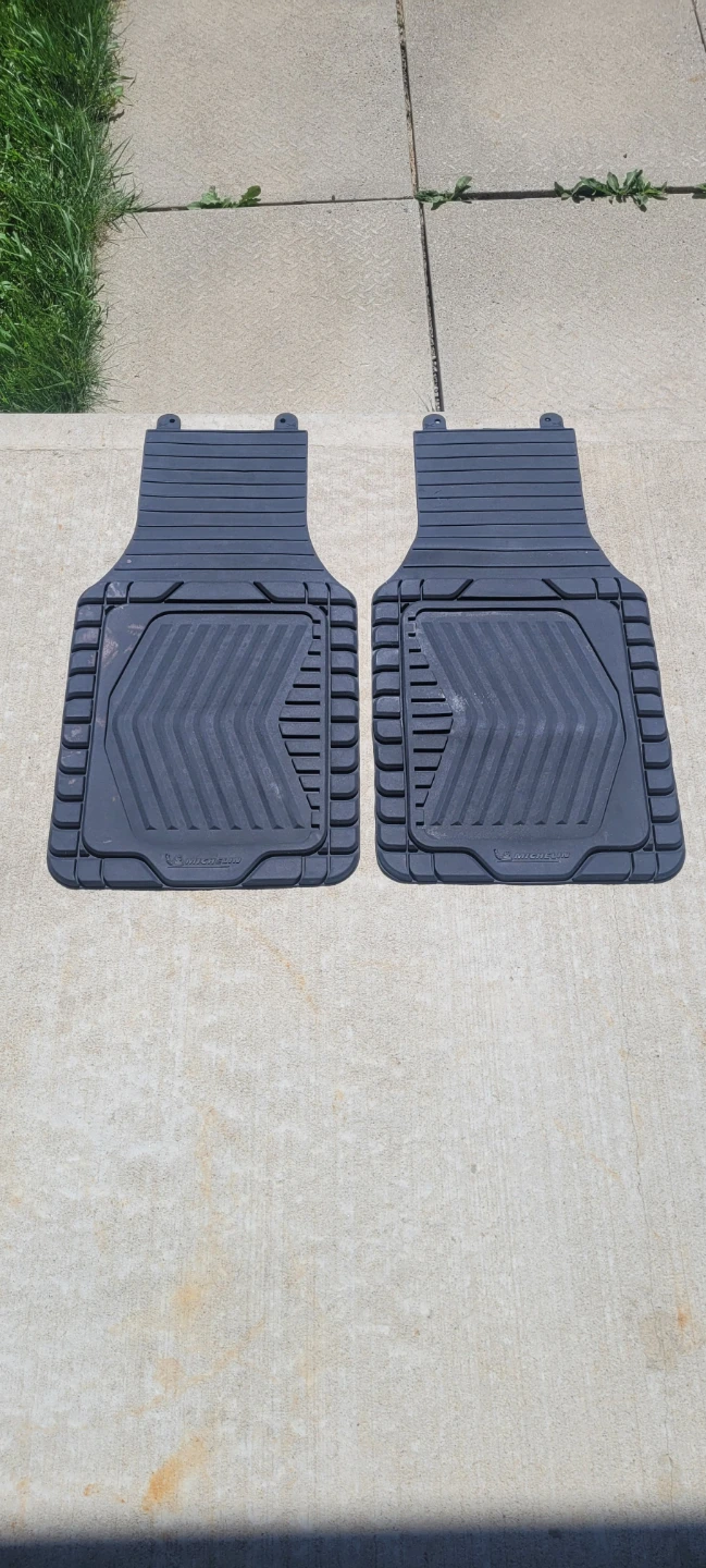 Michelin All-Season Rubber Floor Mats - Set of 2