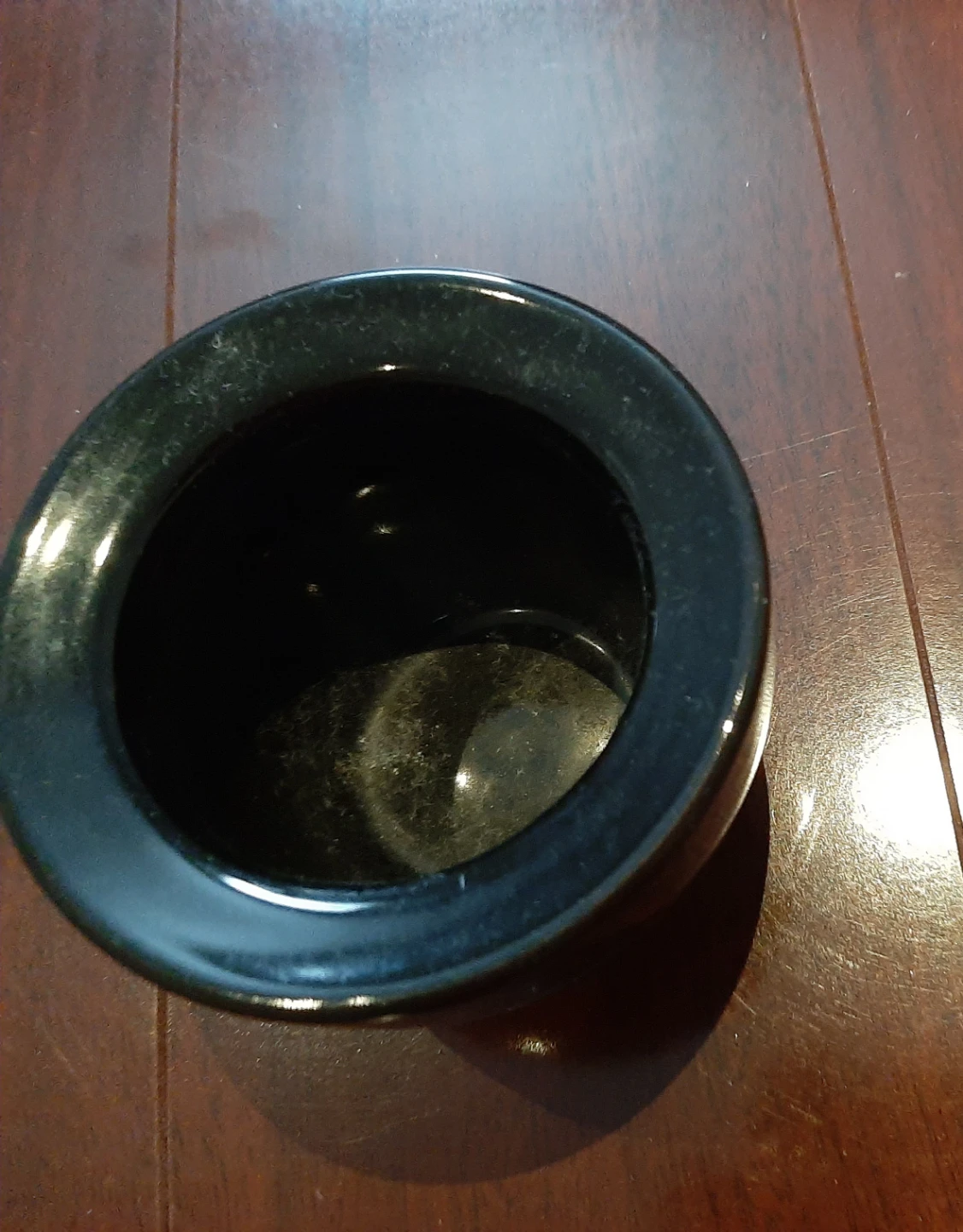 FREE Black Ceramic Pot / Container / Candleholder - photo 3