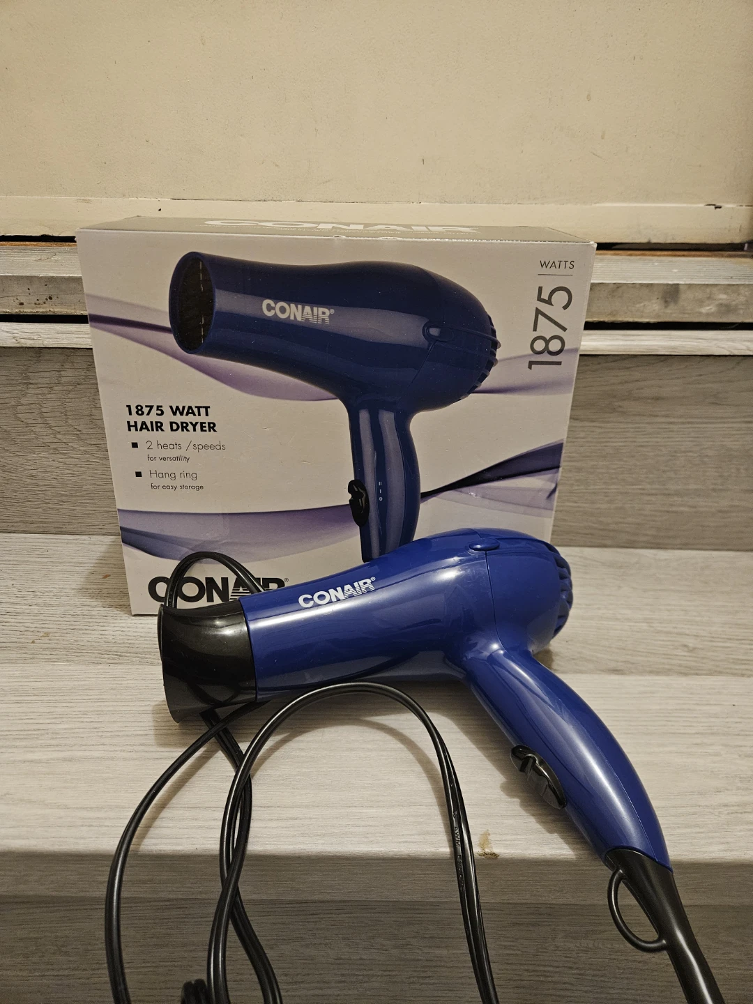 Conair 1875 Watt Hair Dryer - Blue