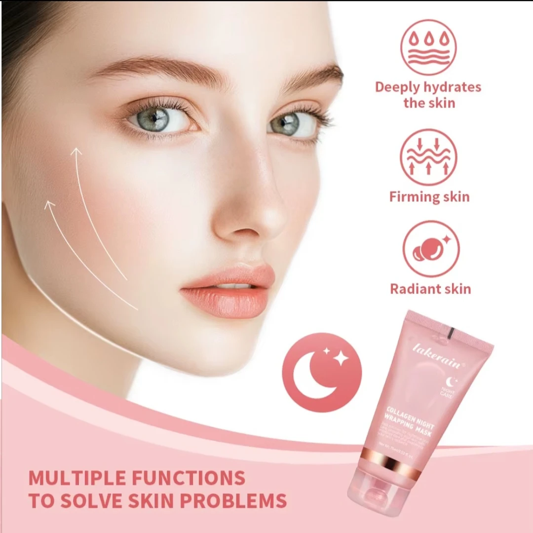 Lakerain Collagen Night Wrapping Mask 75ml - photo 4