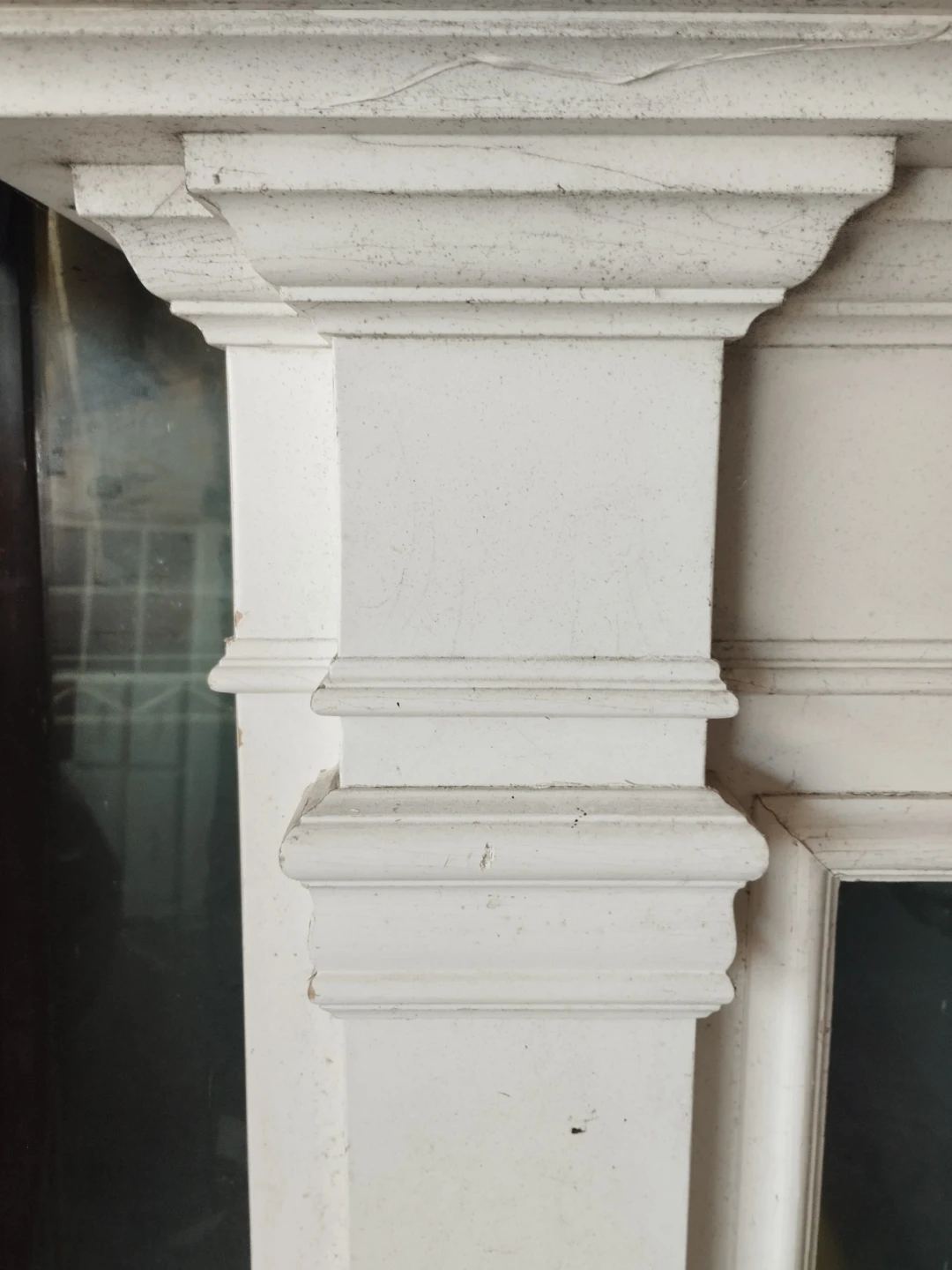 New chimney wooden mantel - photo 2