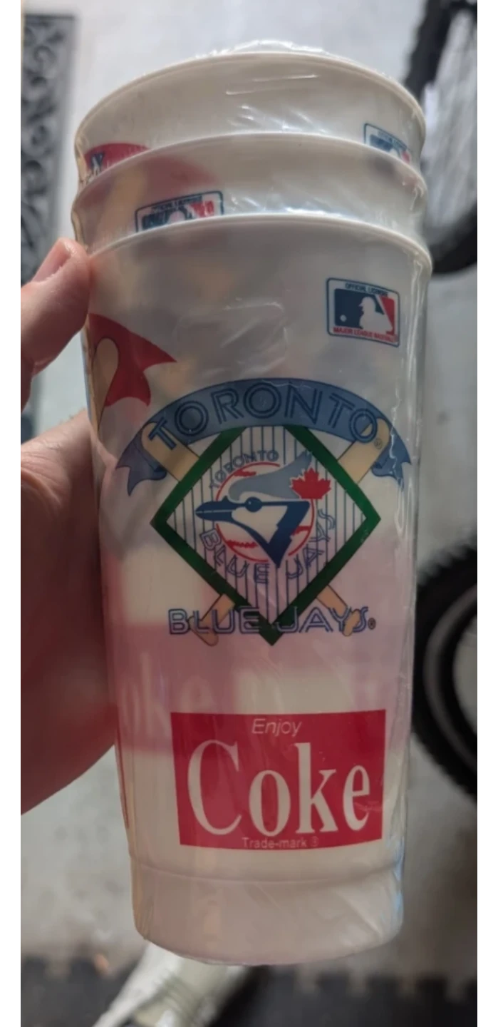 1991 Coca Cola Twins Vs. Blue Jays AL Championship Series Cups