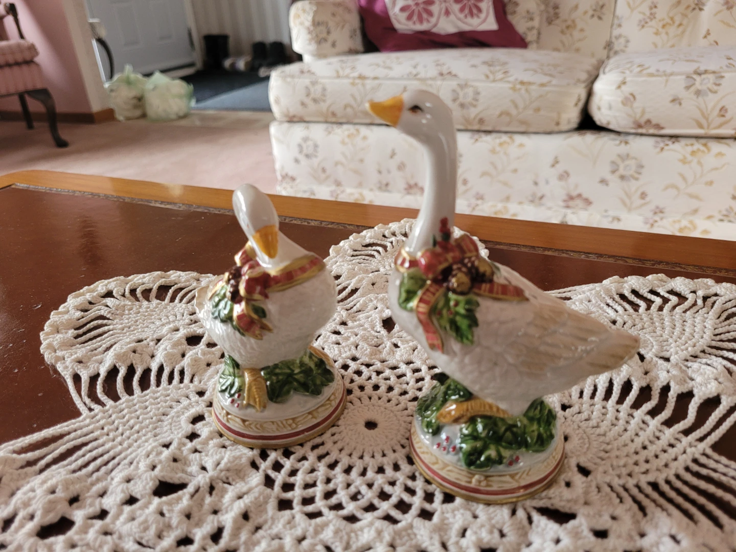 Fitz & Floyd Swan Salt & Pepper Set - photo 2