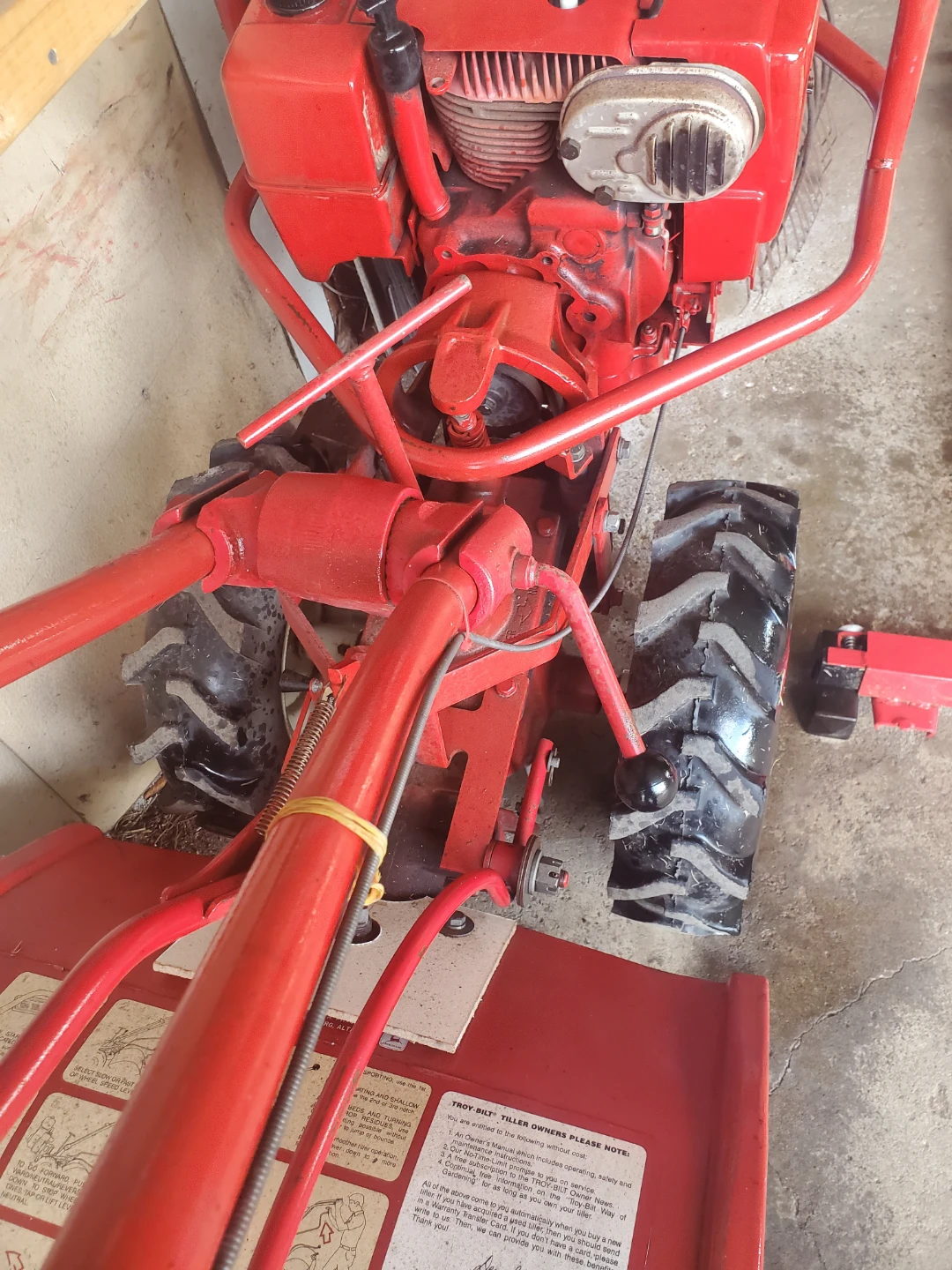 Troy-Bilt Tiller with Kohler Magnum 8 Engine