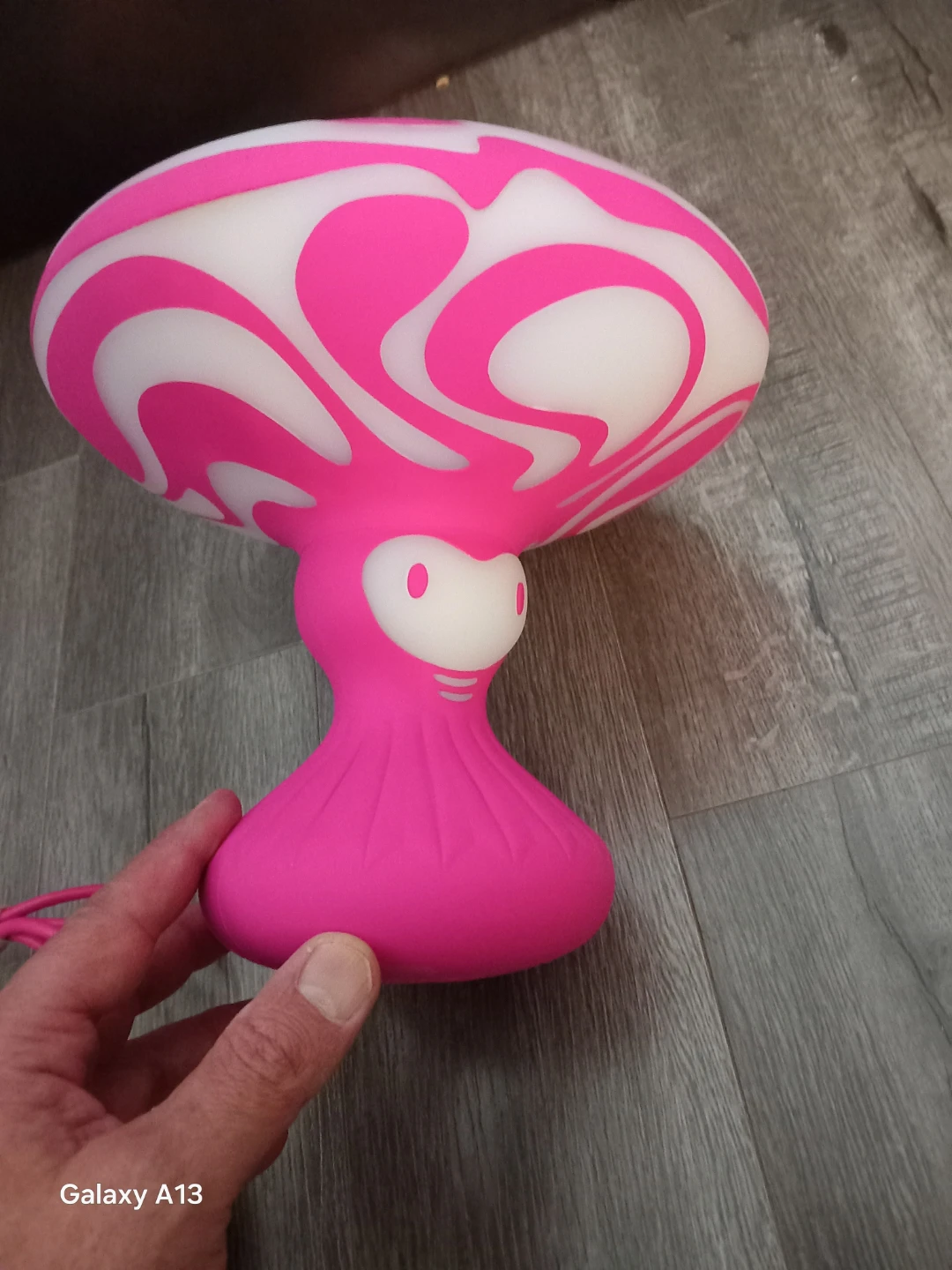 Wisdom Truffle Moon Lamp in pink designed by Karim Rashid. - photo 5