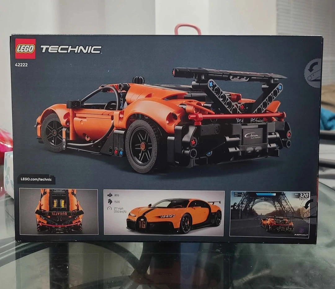 LEGO Technic Bugatti Chiron Pur Sport 42222 Toy Car - photo 2