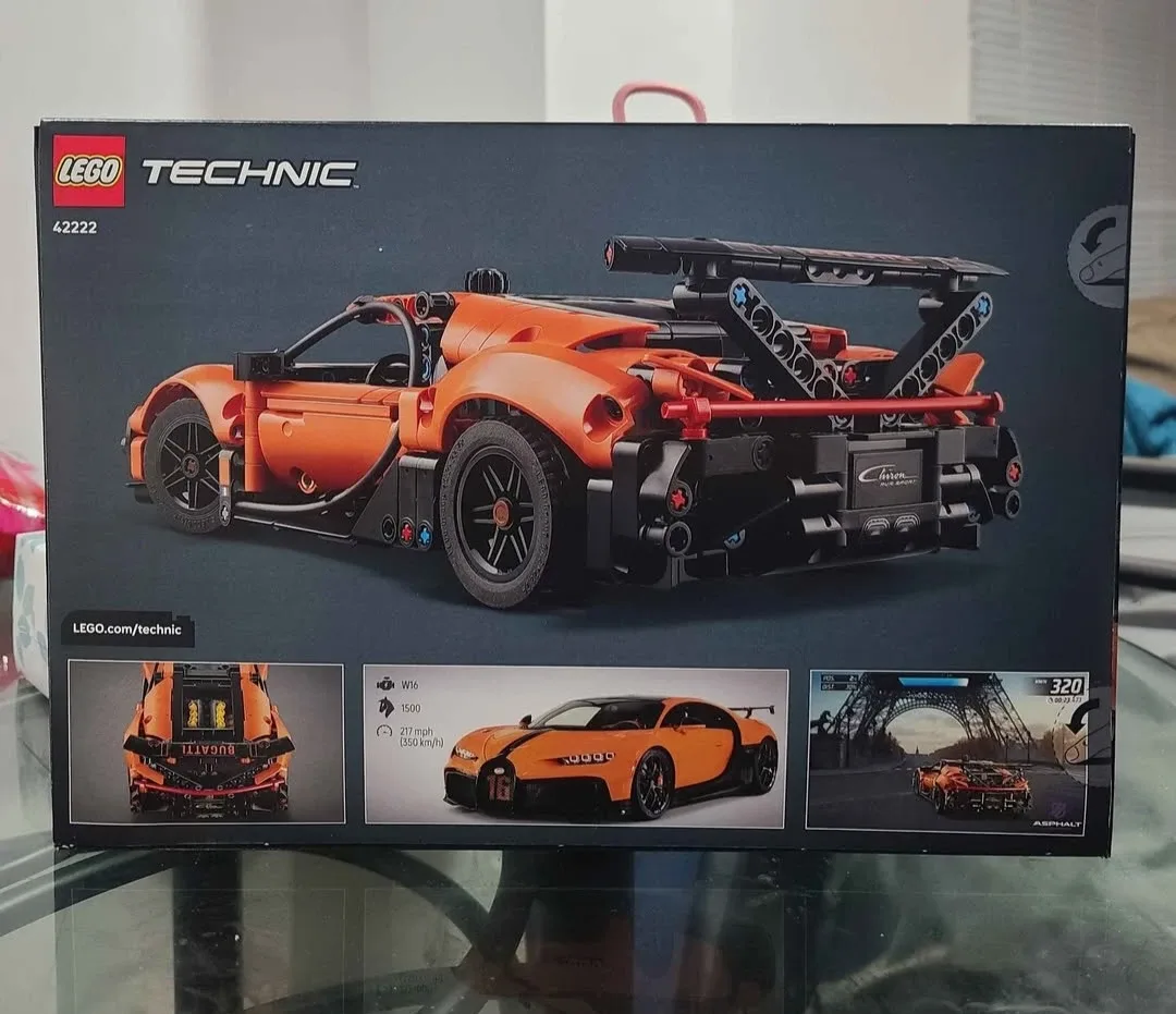 LEGO Technic Bugatti Chiron Pur Sport 42222 Toy Car - photo 2