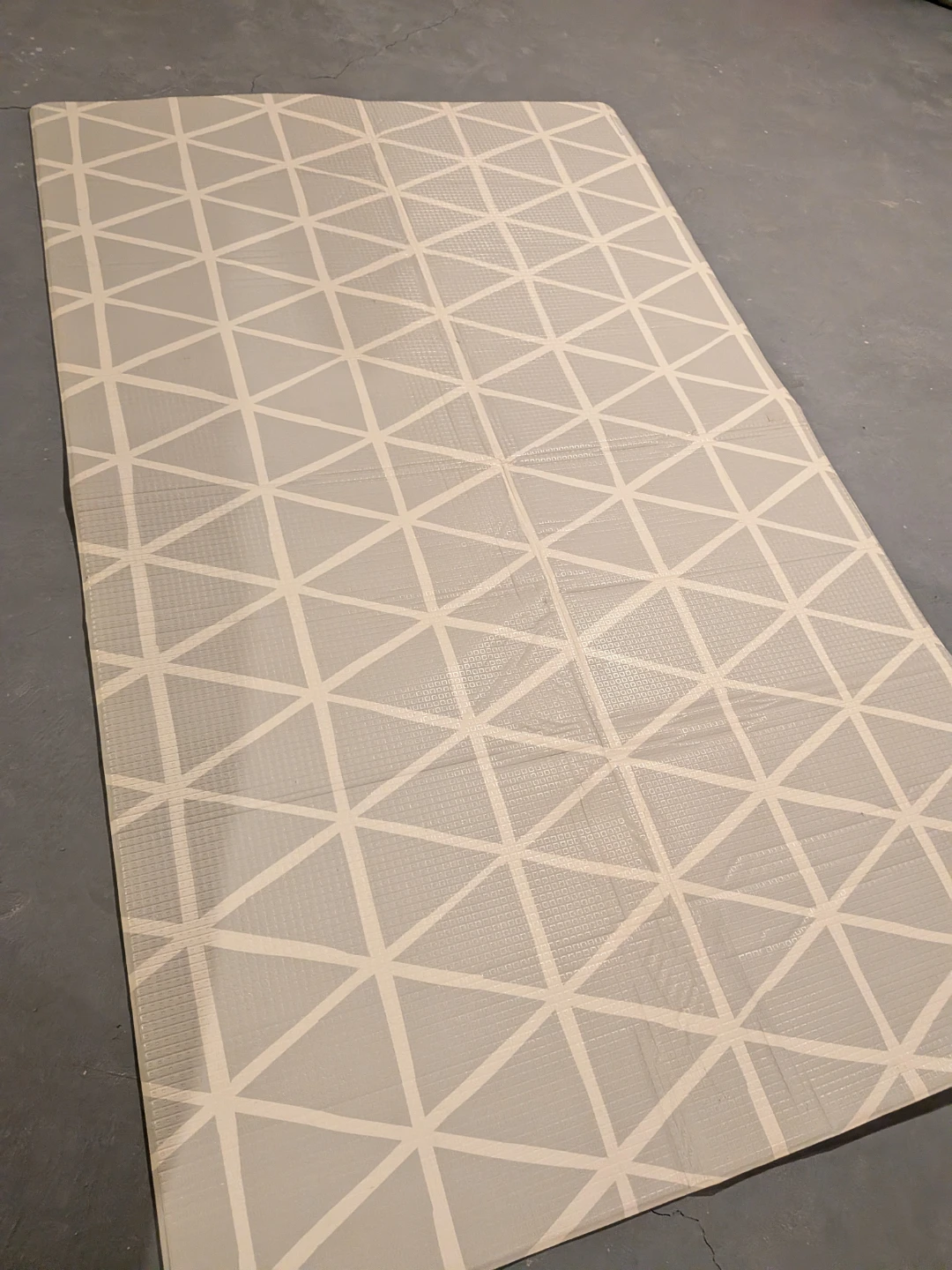 Reversible Play Mat with Road and Houses