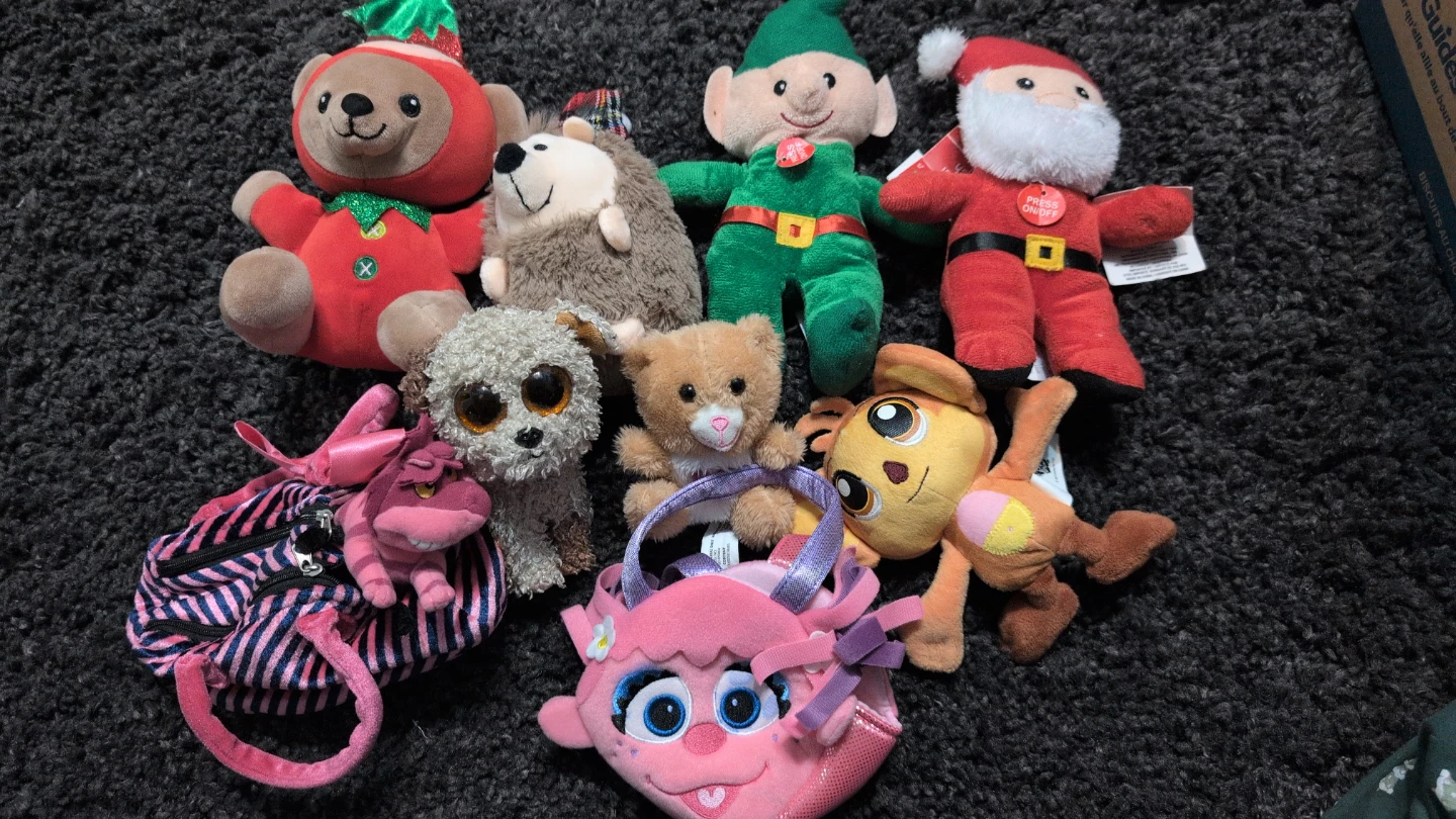 Assorted  Character Plush Toys
