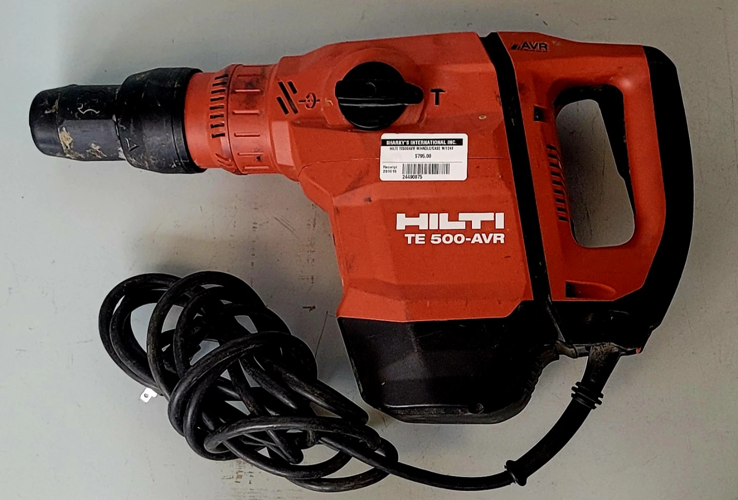 Hilti 120-Volt SDS Max Chipping Hammer TE 500-AVR